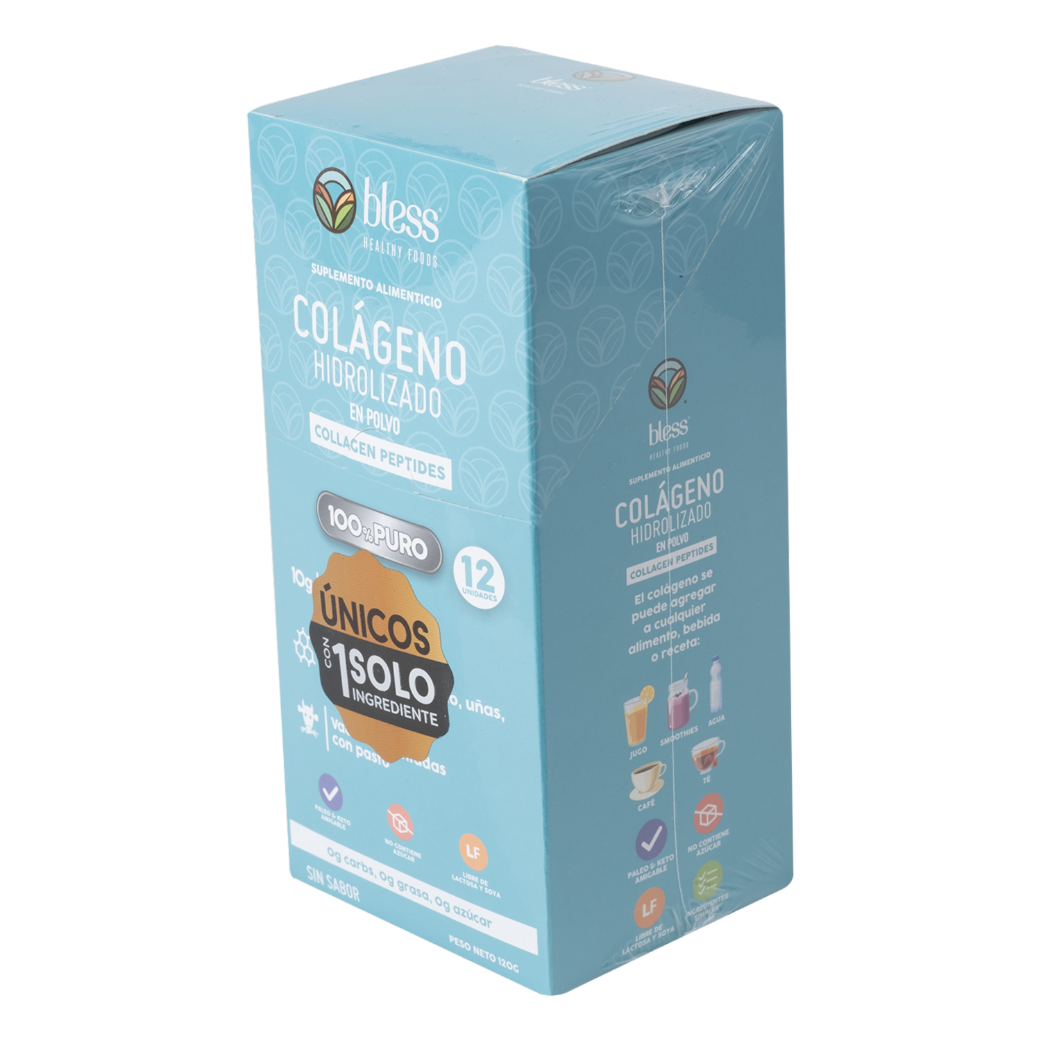 Colágeno En Polvo Hidrolizado BLESS 120g