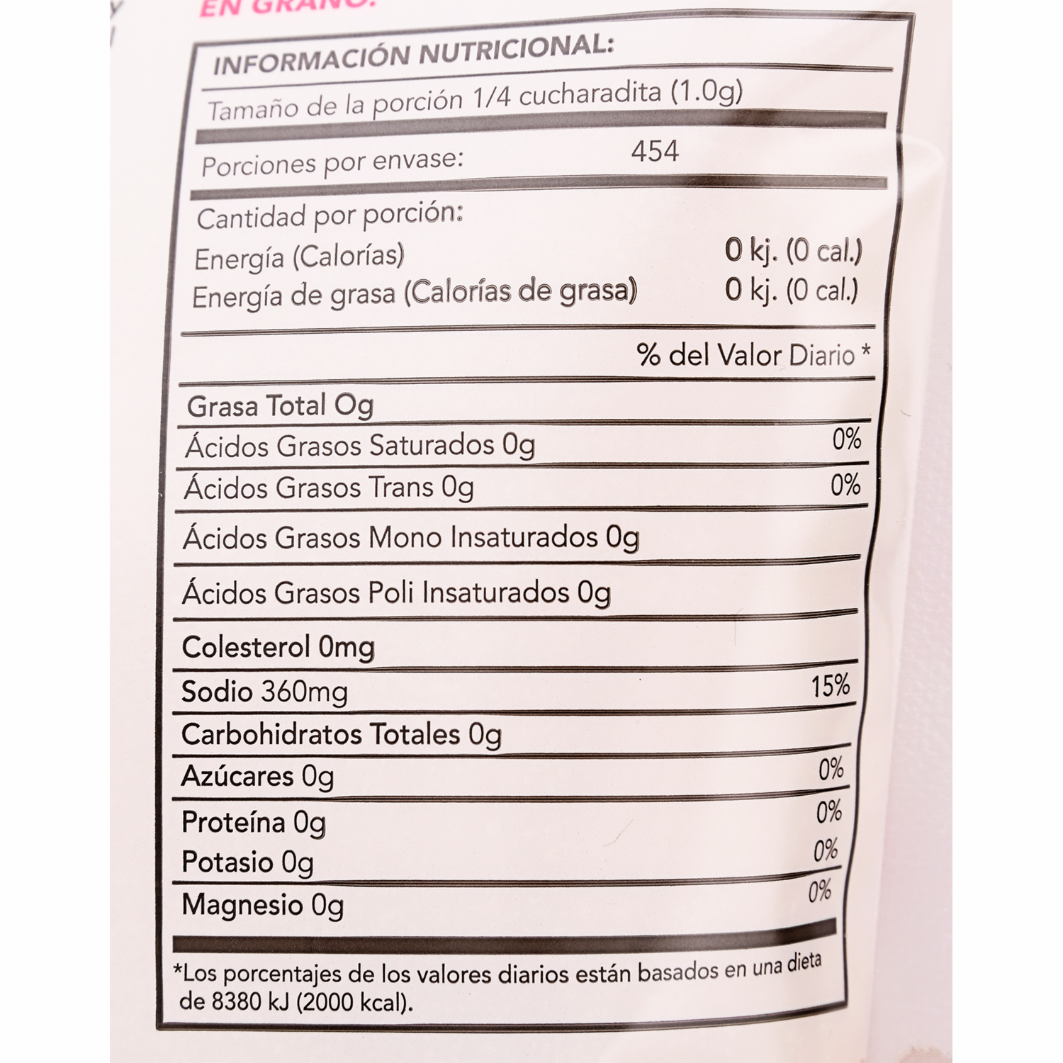 Sal Del Himalaya Molida BLESS 454 G