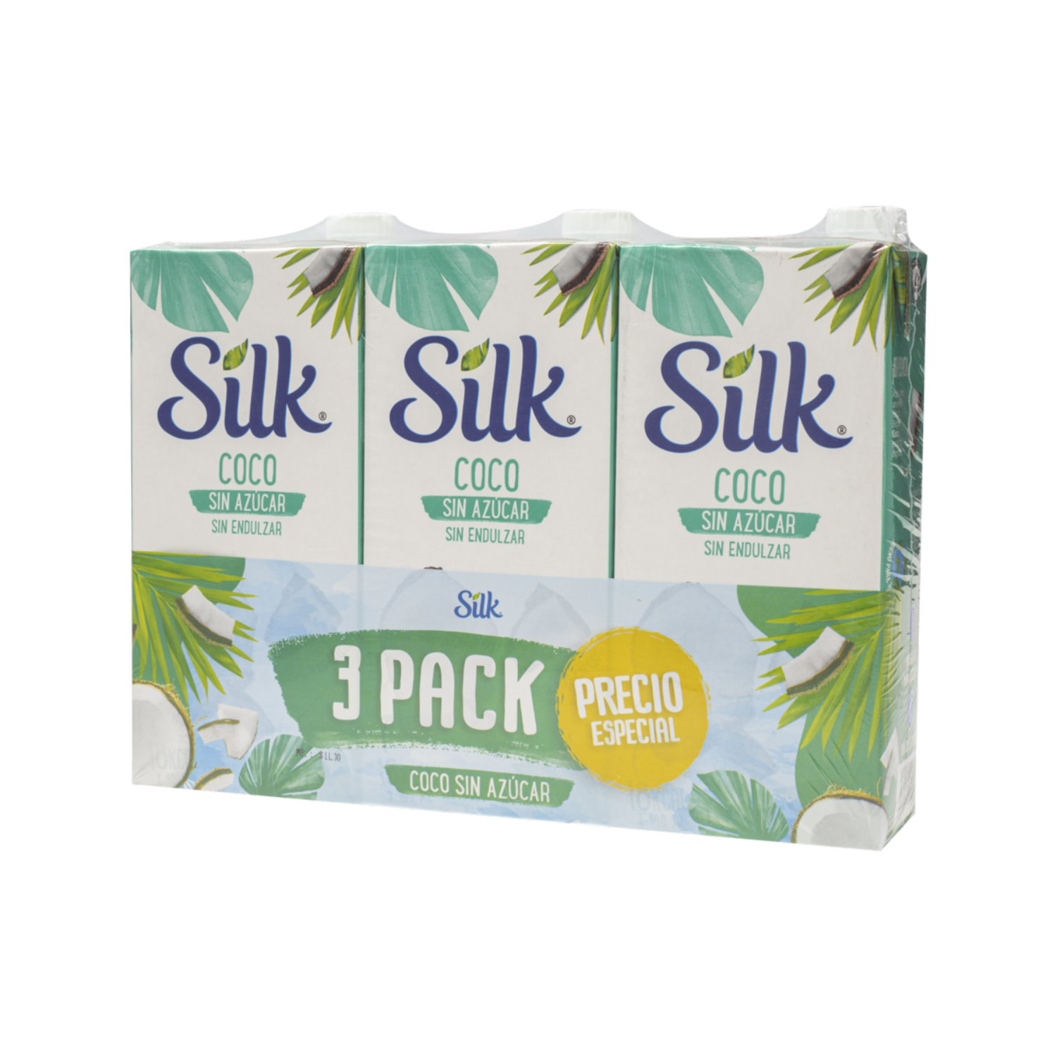 Bebida De Coco Sin Azúcar SILK 3×946 Ml