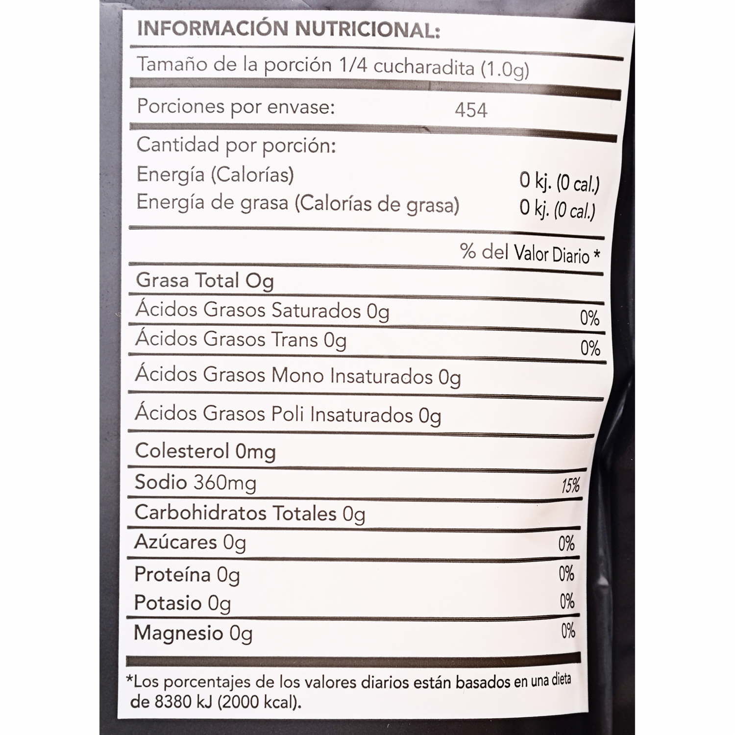 Sal De Himalaya Molida Yodada & Fluorada BLESS 454 G