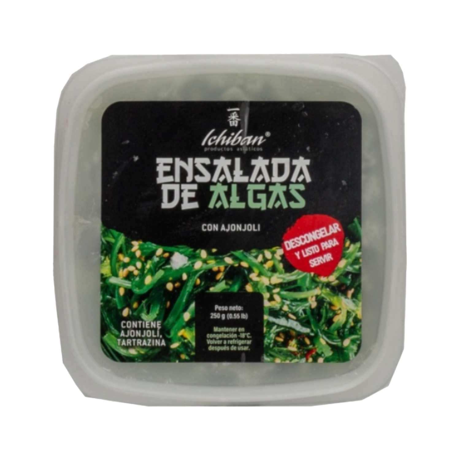 Ensalada De Algas Congelada ICHIBAN 250 G