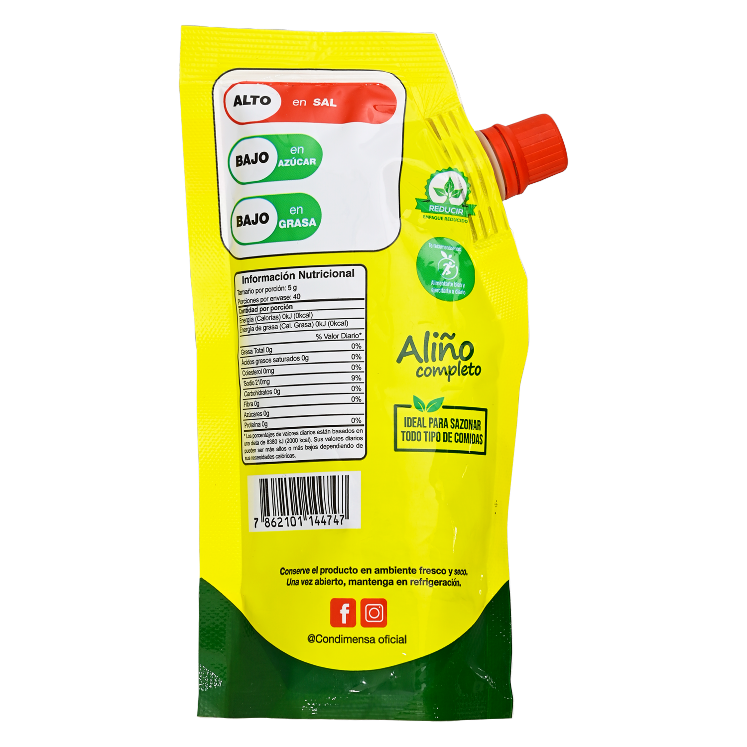 Aliño Completo CONDIMENSA Doypack 200 G