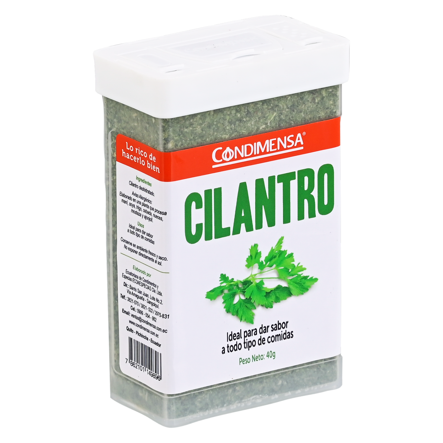 Cilantro En Frasco CONDIMENSA 40 G