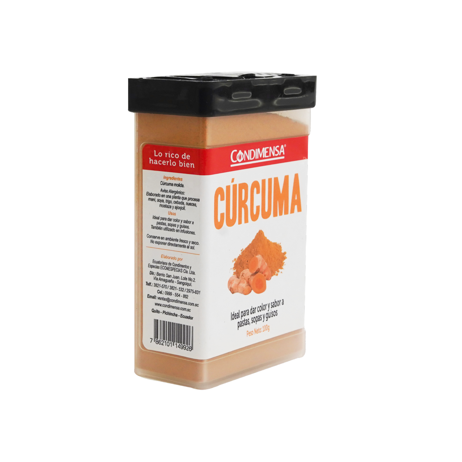 Cúrcuma Natural CONDIMENSA Funda