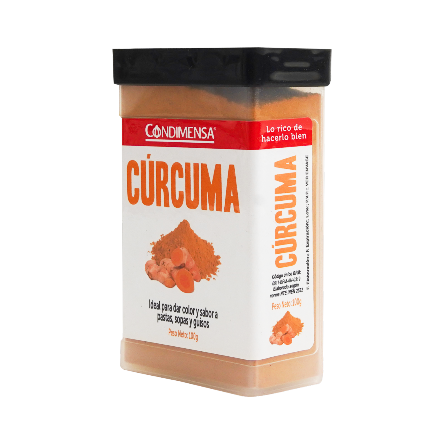 Cúrcuma Natural CONDIMENSA Funda