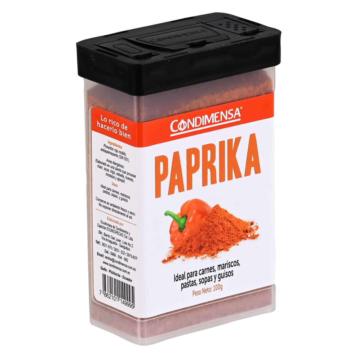 Paprika En Polvo CONDIMENSA 100 G