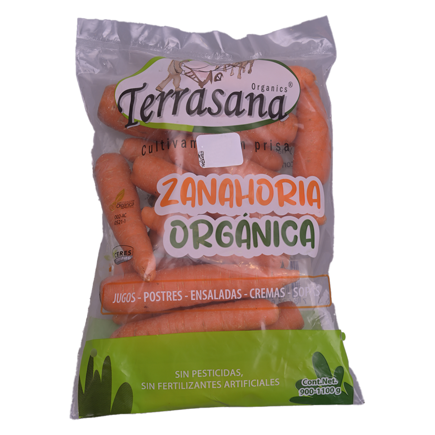 Zanahoria Orgánica TERRASANA Al Peso