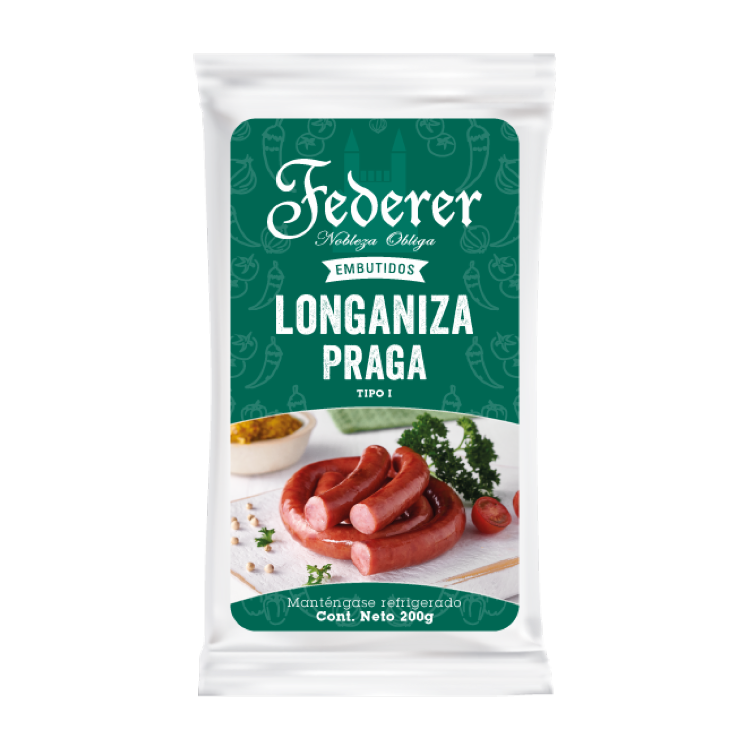Longaniza Praga FEDERER 200g