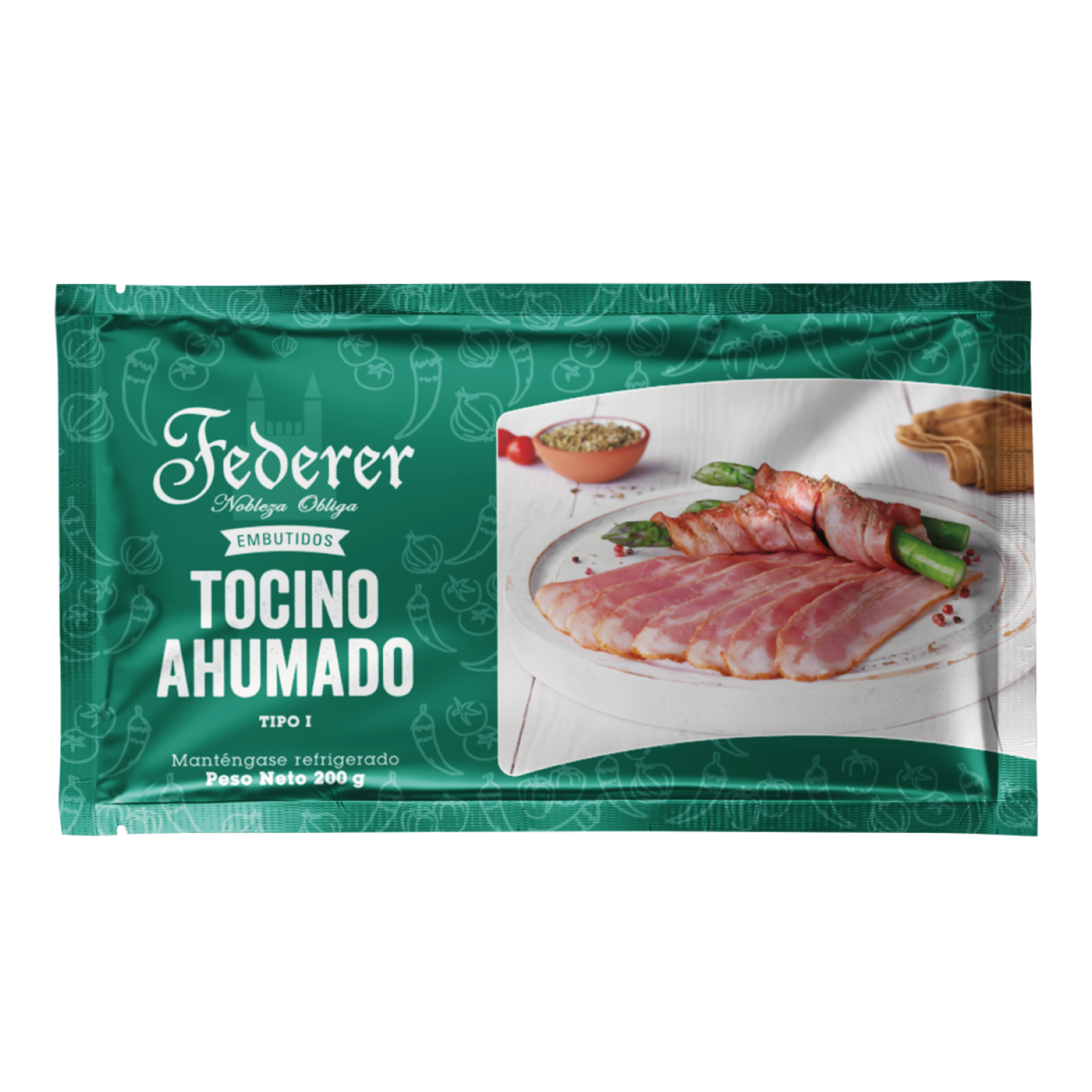 Tocino Ahumado FEDERER 200g