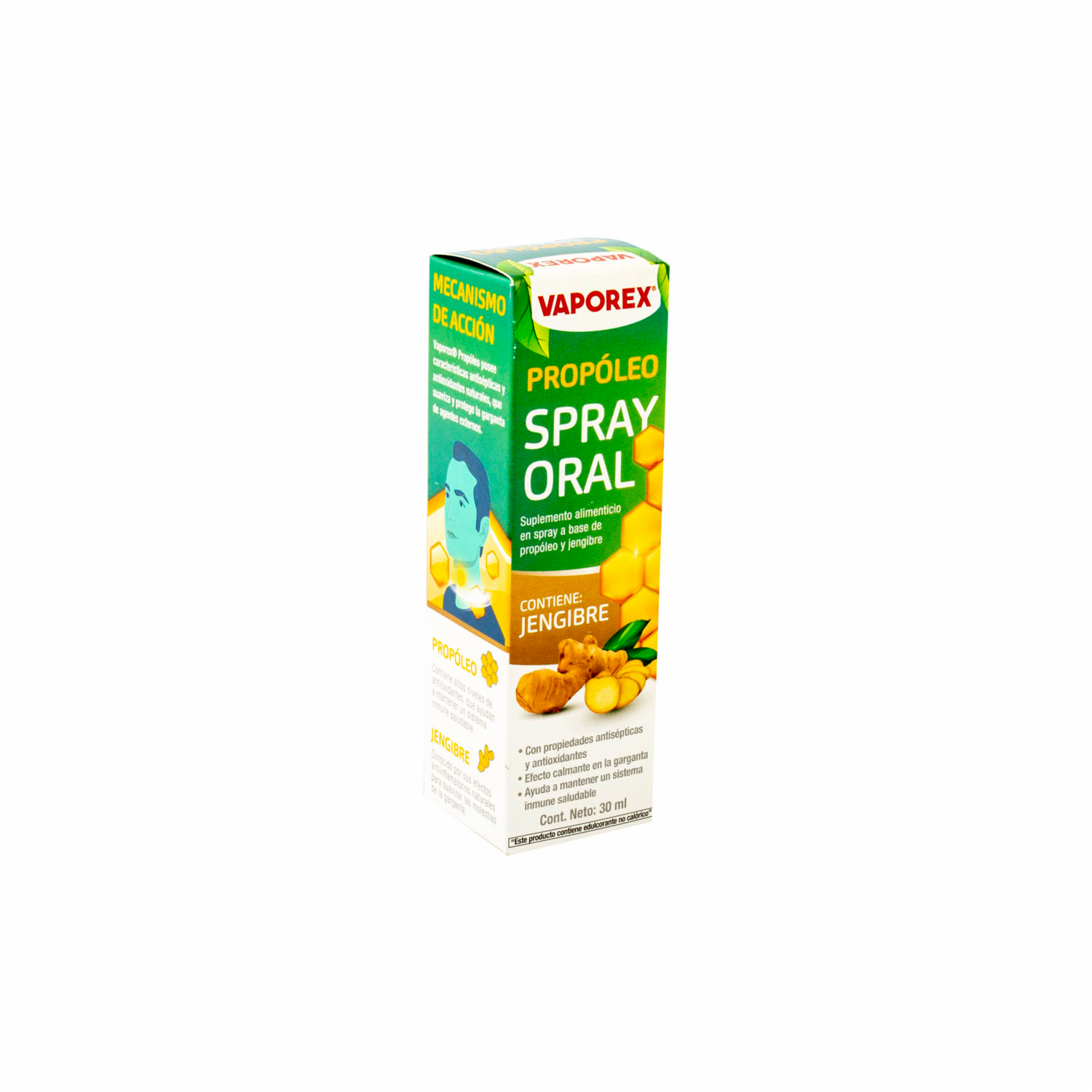Suplemento Propóleo Jengibre VAPOREX 30 ml