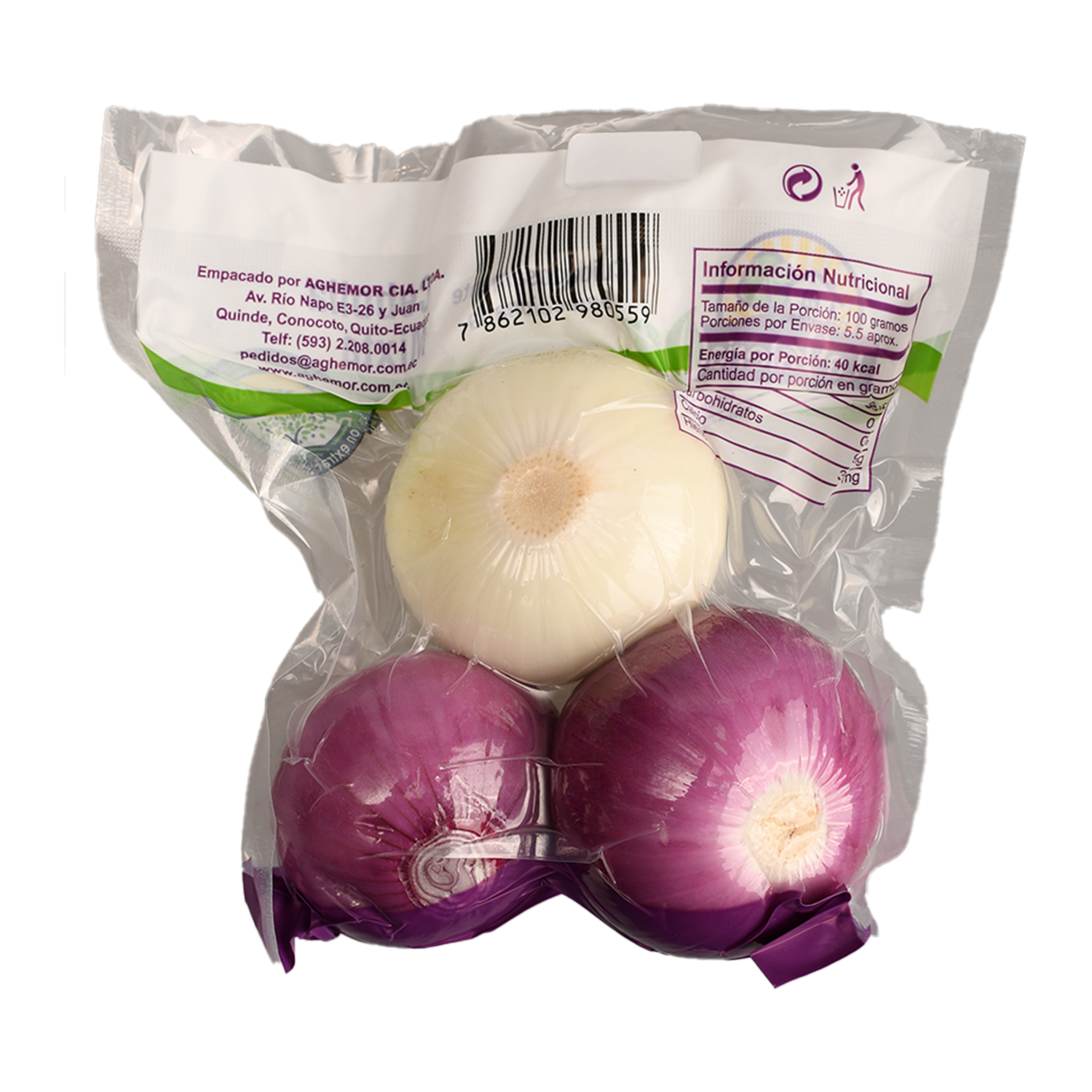 Mix Cebollas Paiteñas Al Vacío LA VALERIA 550g