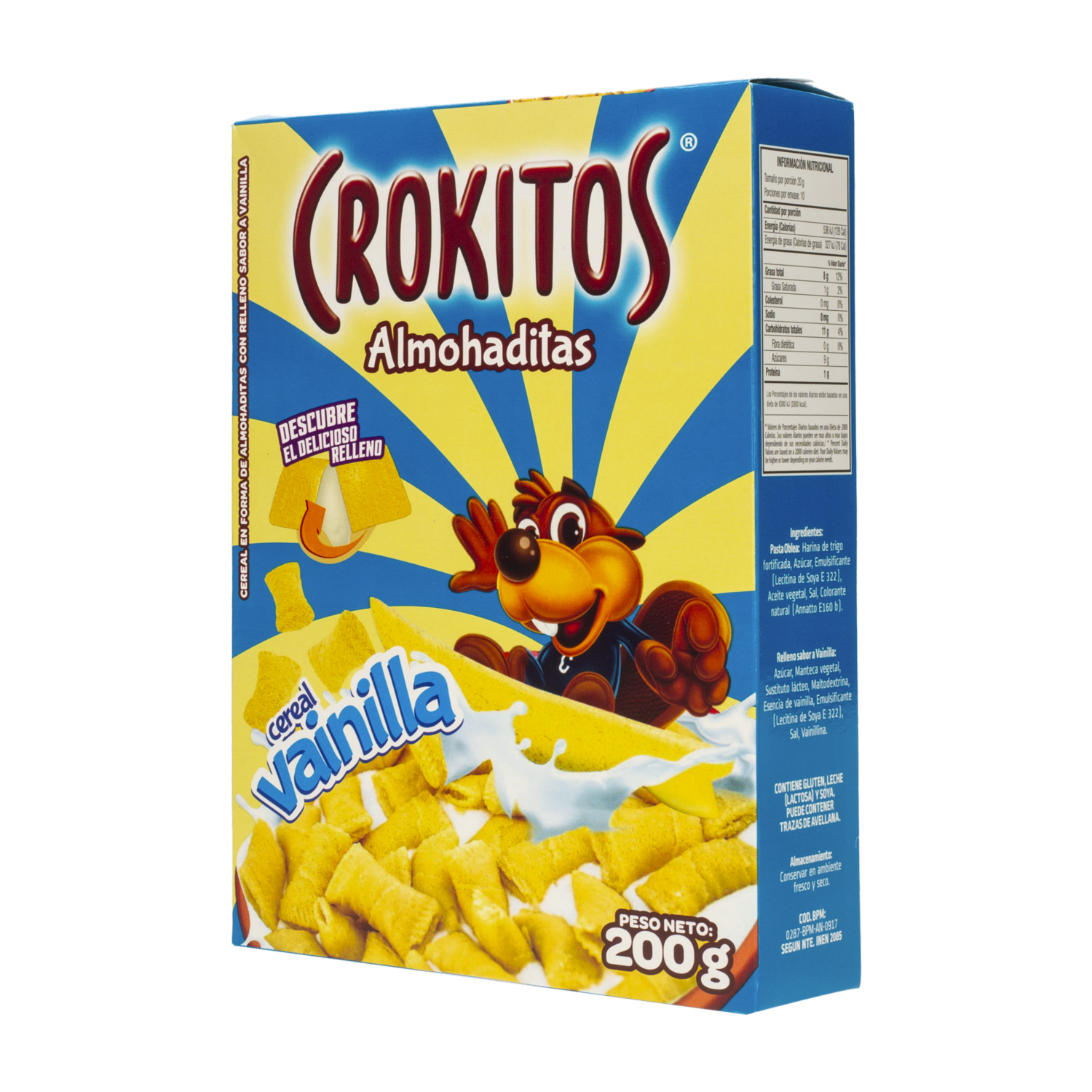 Cereal Sabor A Vainilla CROKITOS 200  G