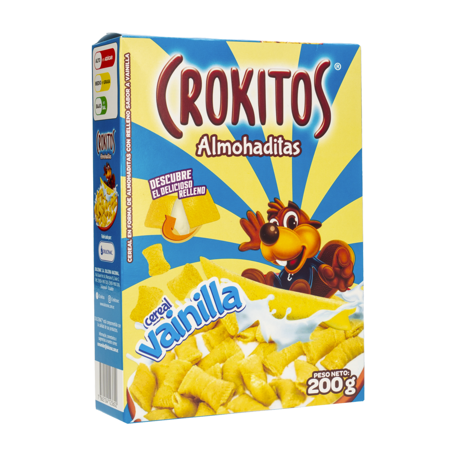 Cereal Sabor A Vainilla CROKITOS 200  G