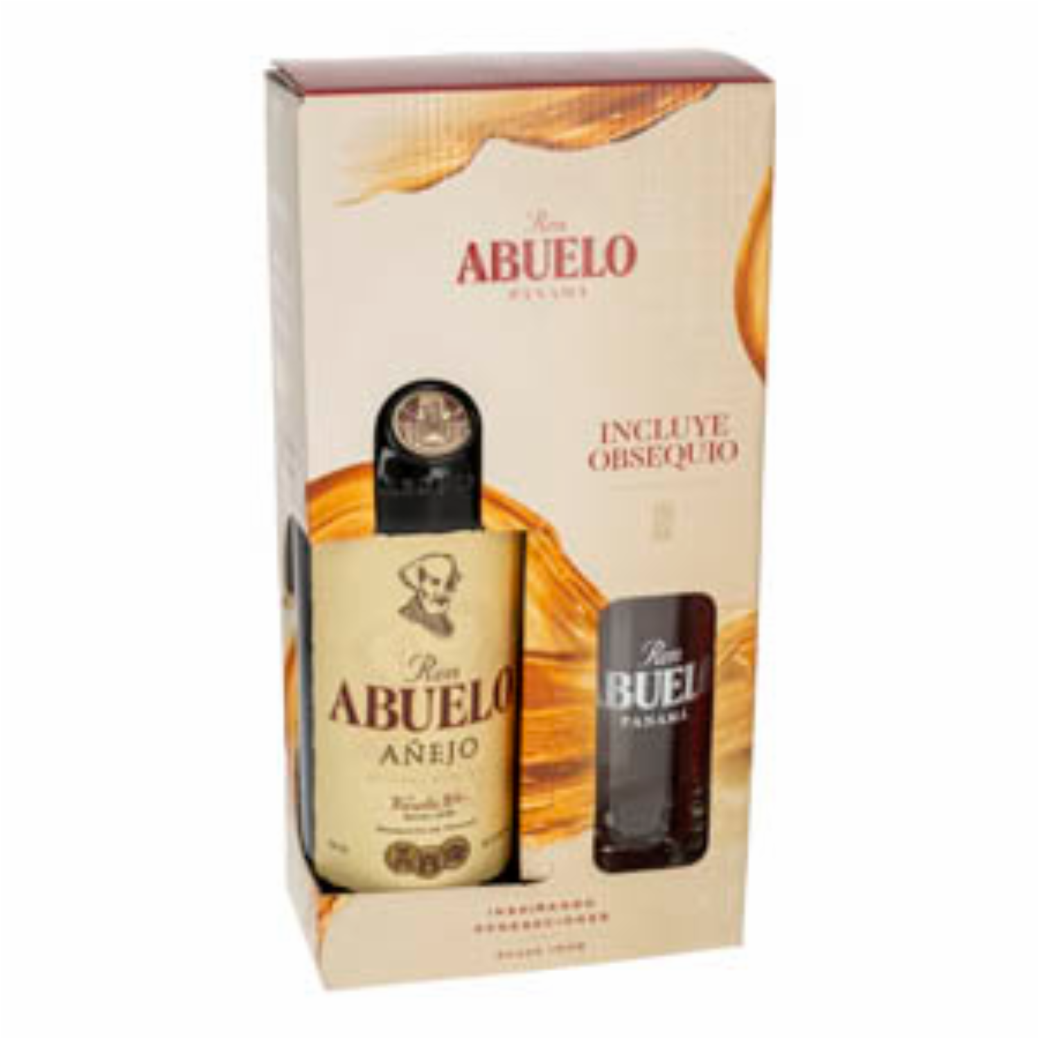 Ron Añejo 750 Ml + Obsequio ABUELO 750 ml