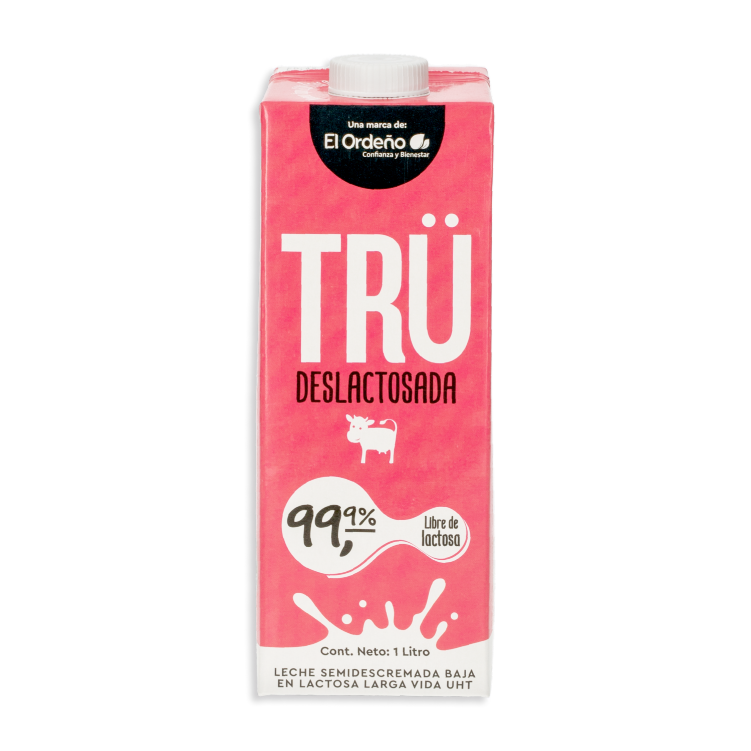 Leche Deslactosada Larga Vida UHT TRÜ 1 Litro