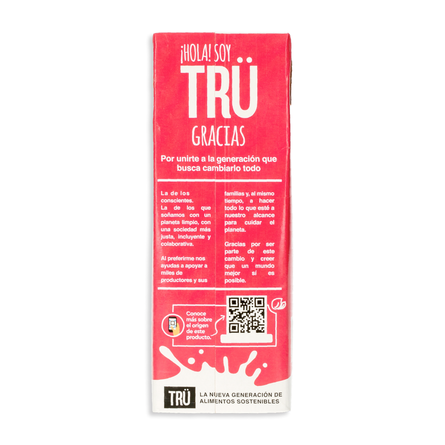 Leche Deslactosada Larga Vida UHT TRÜ 1 Litro