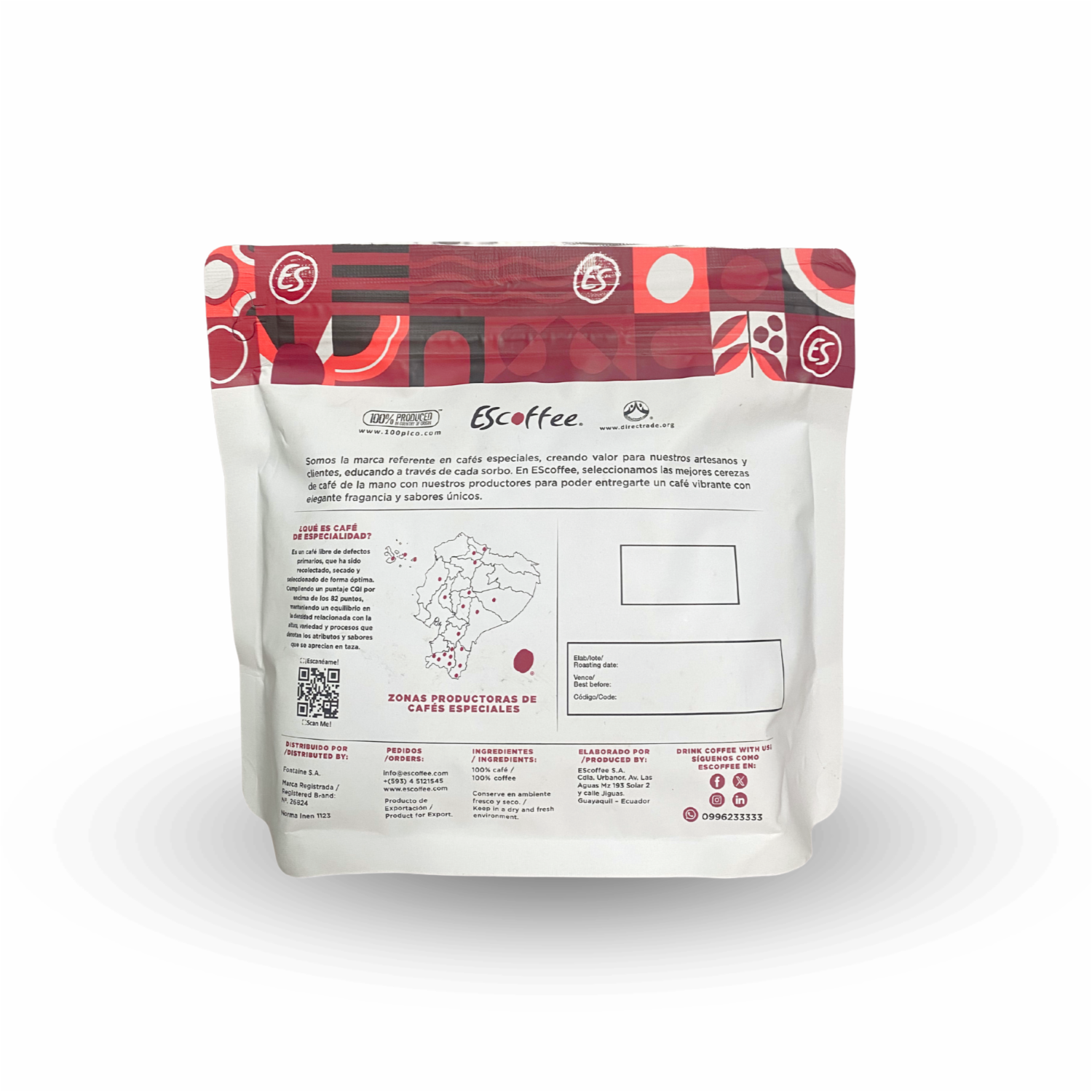 Café Tostado Y Molido Mezcla Clásica ESCOFFEE 350 G