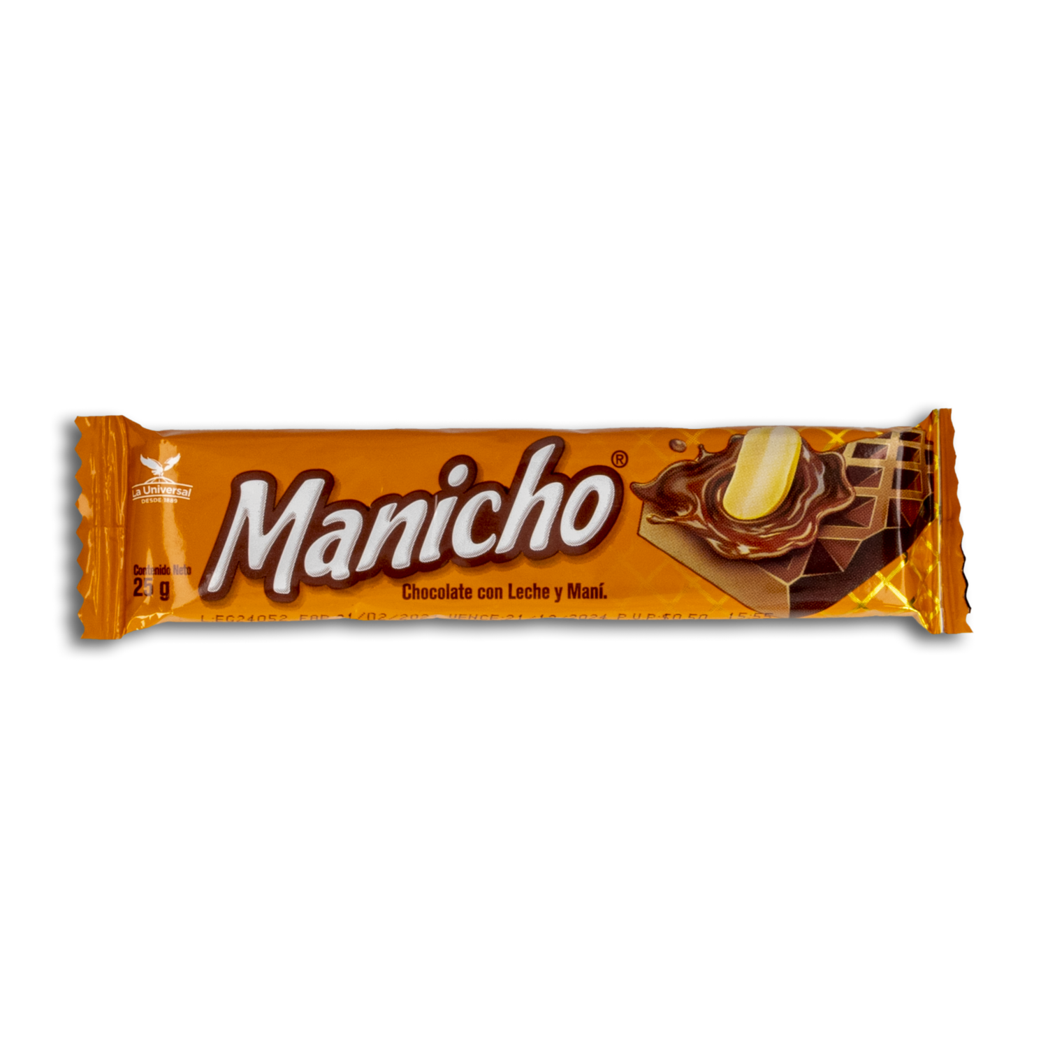 Chocolate Con Maní MANICHO 25 G
