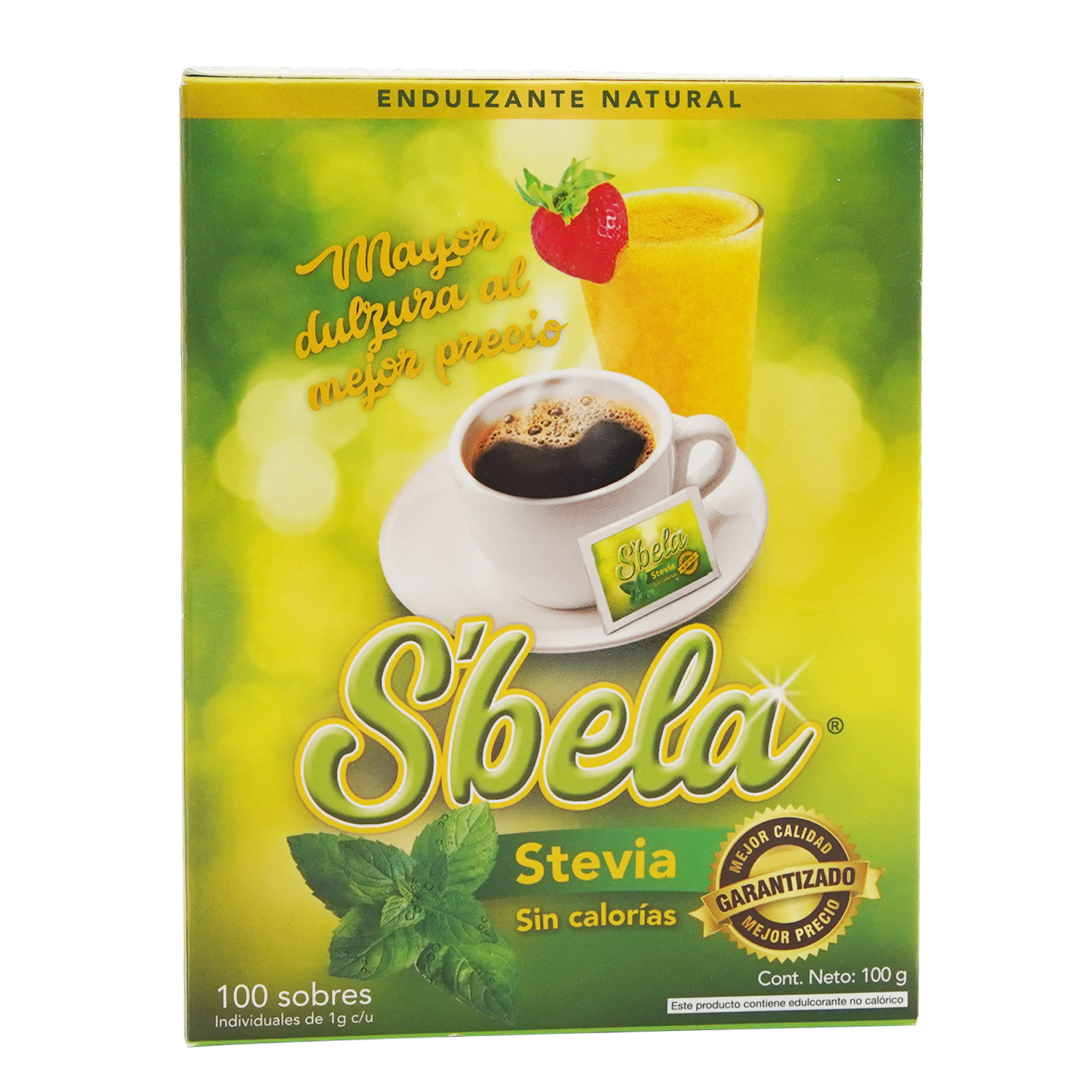 Endulzante Sin Gluten Bela STEVIA LIFE 100 G