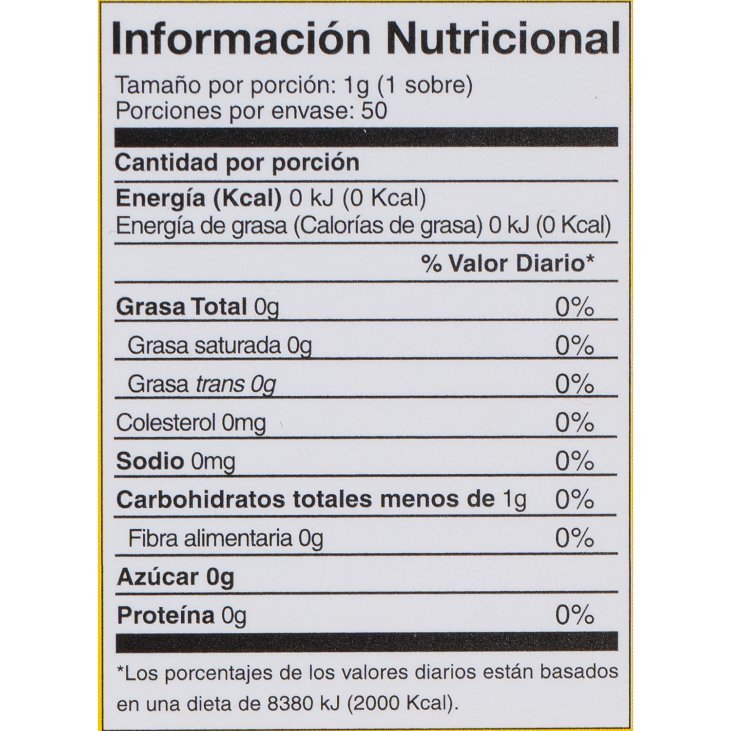 Endulzante Con Miel De Abeja STEVIA LIFE 50 G