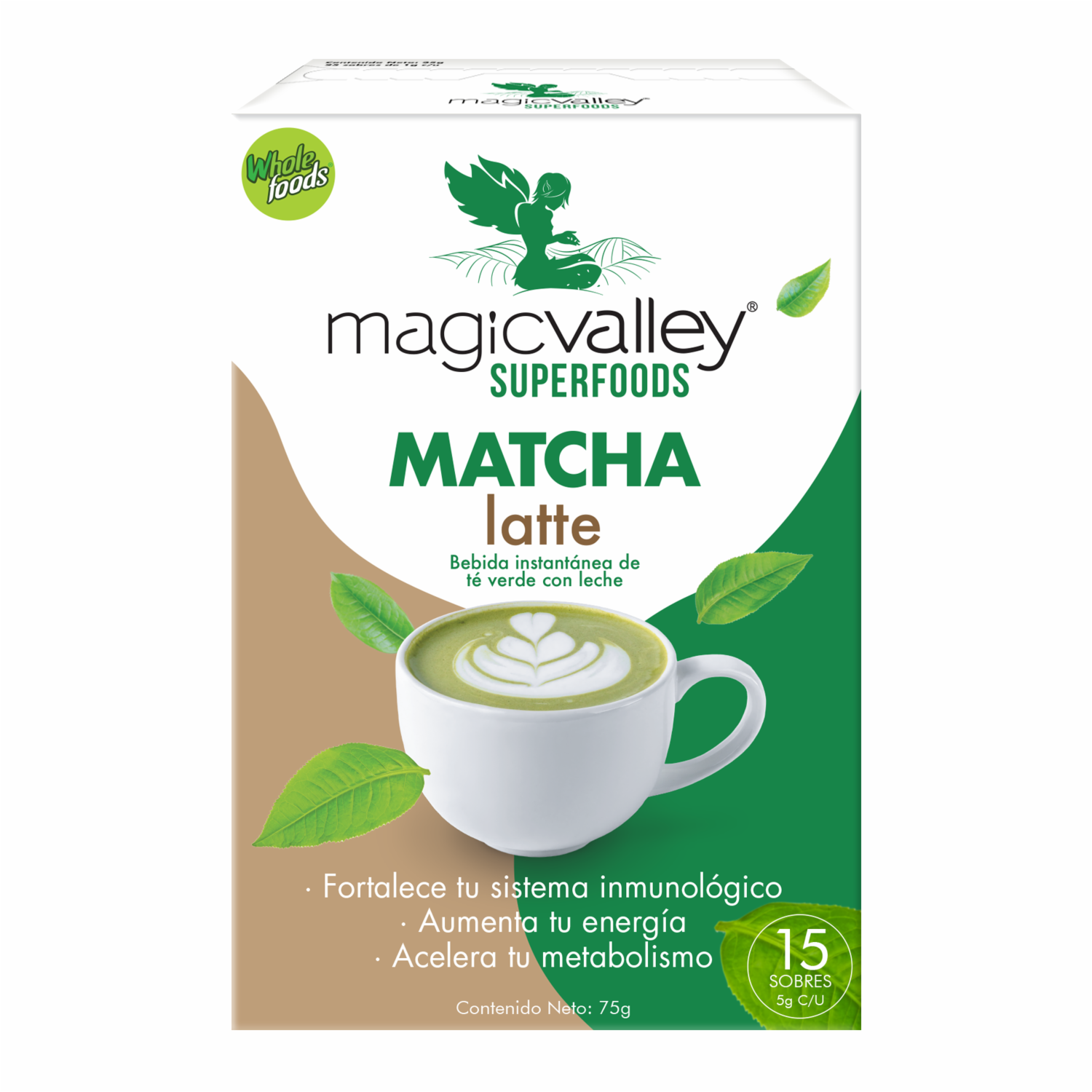 Matcha En Polvo MAGIC VALLEY SUPERFOODS 75 G