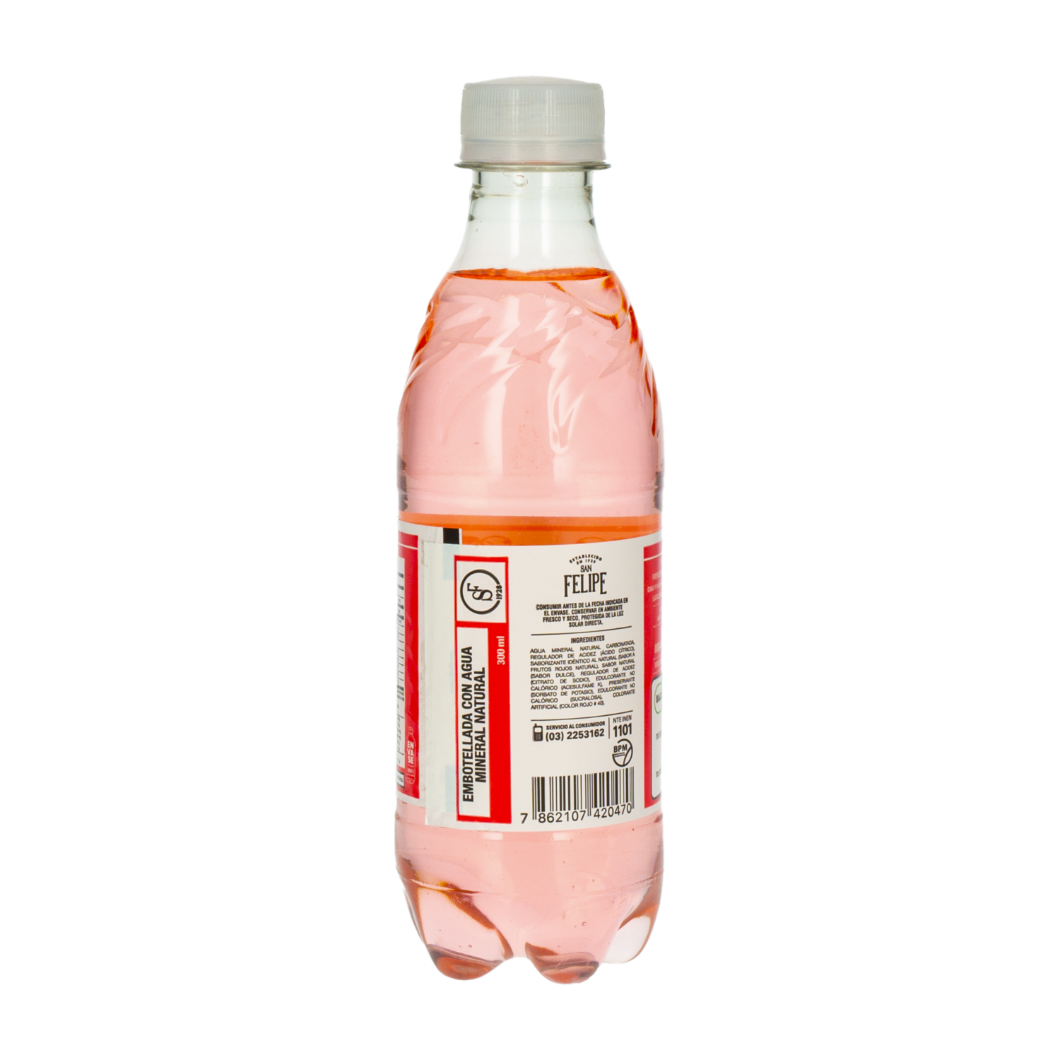 Agua Sabor Frutos Rojos FRUMMM 300 ML