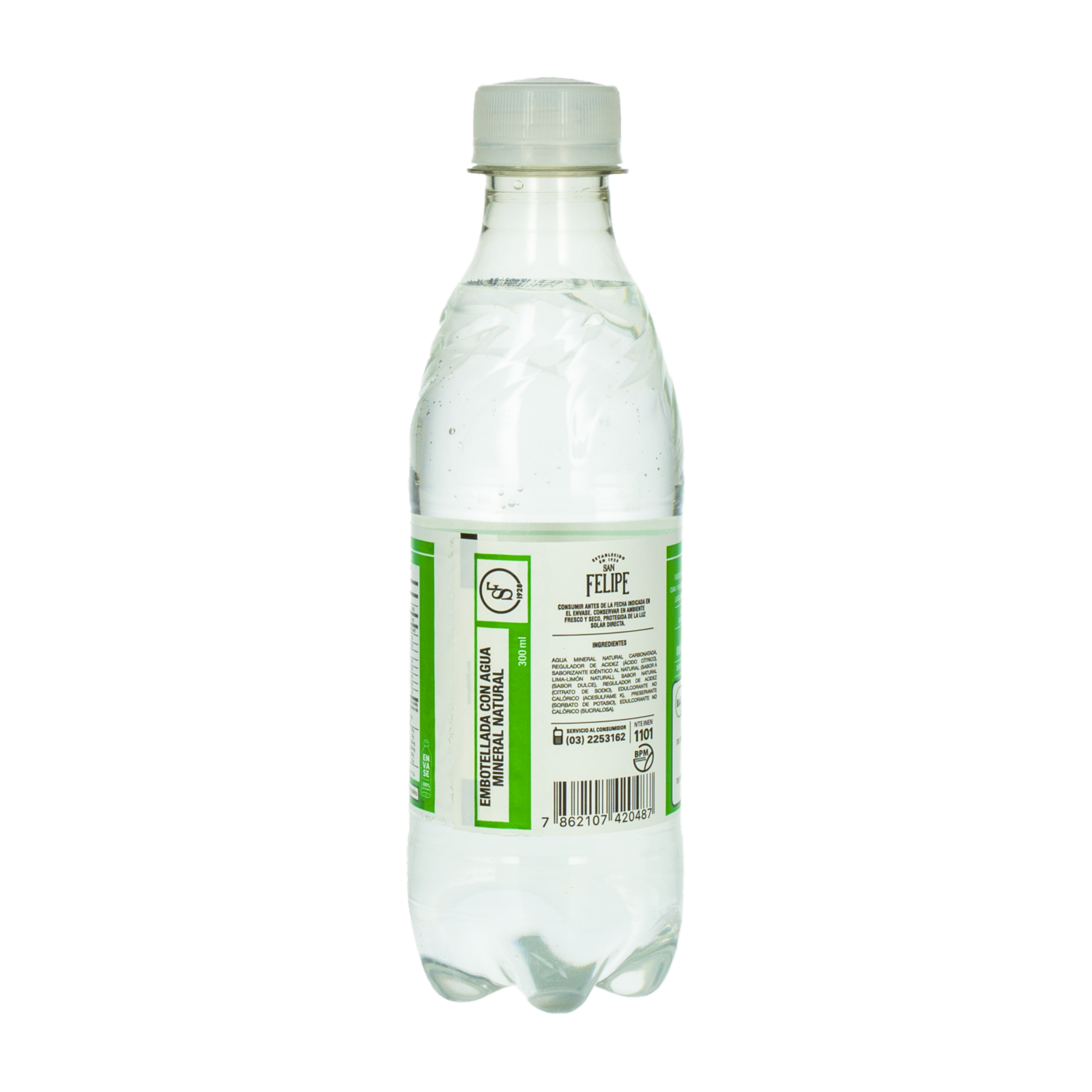 Agua Sabor Lima Limón FRUMMM 300 Ml