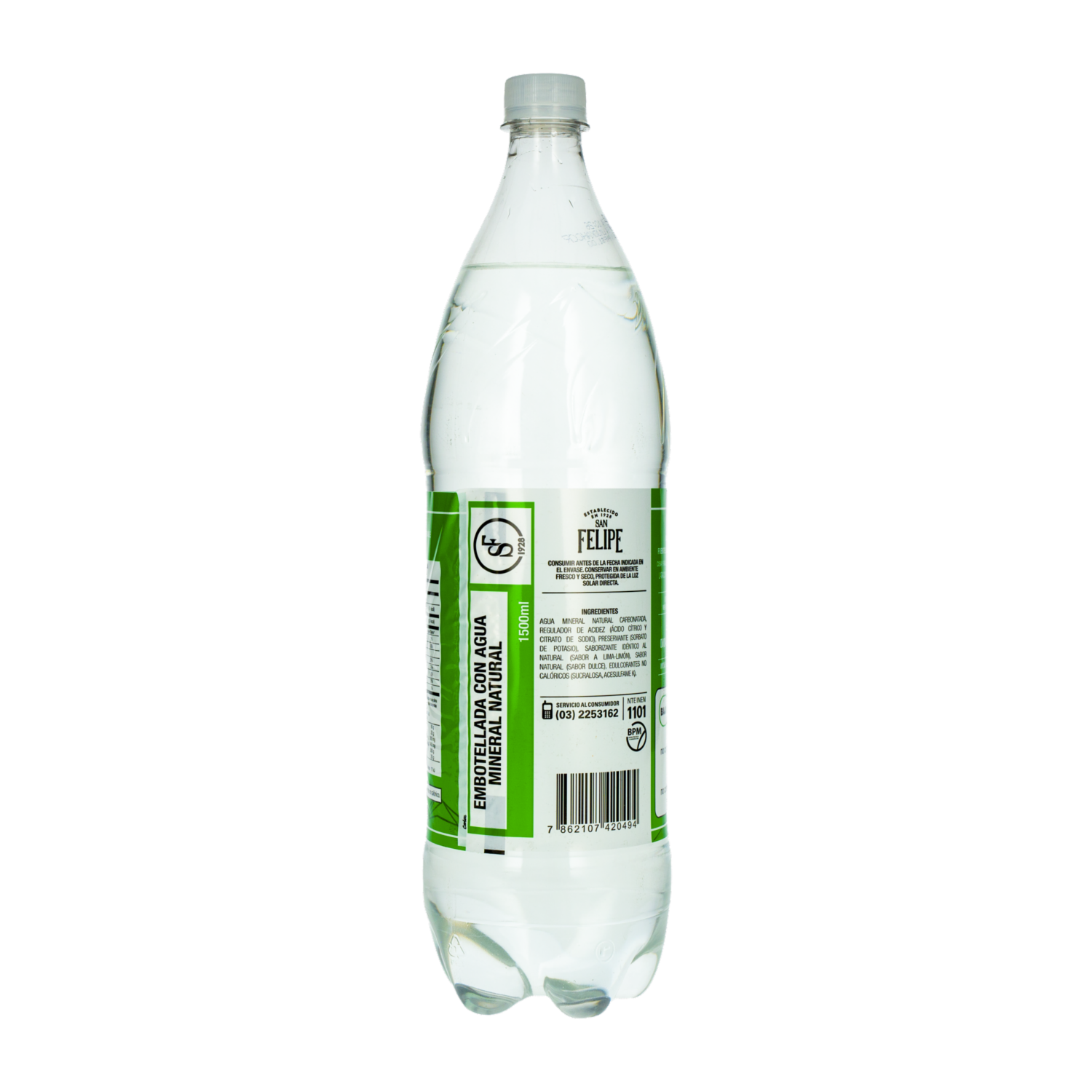 Agua Saborizada Lima Limón FRUMMM 1 500 Ml
