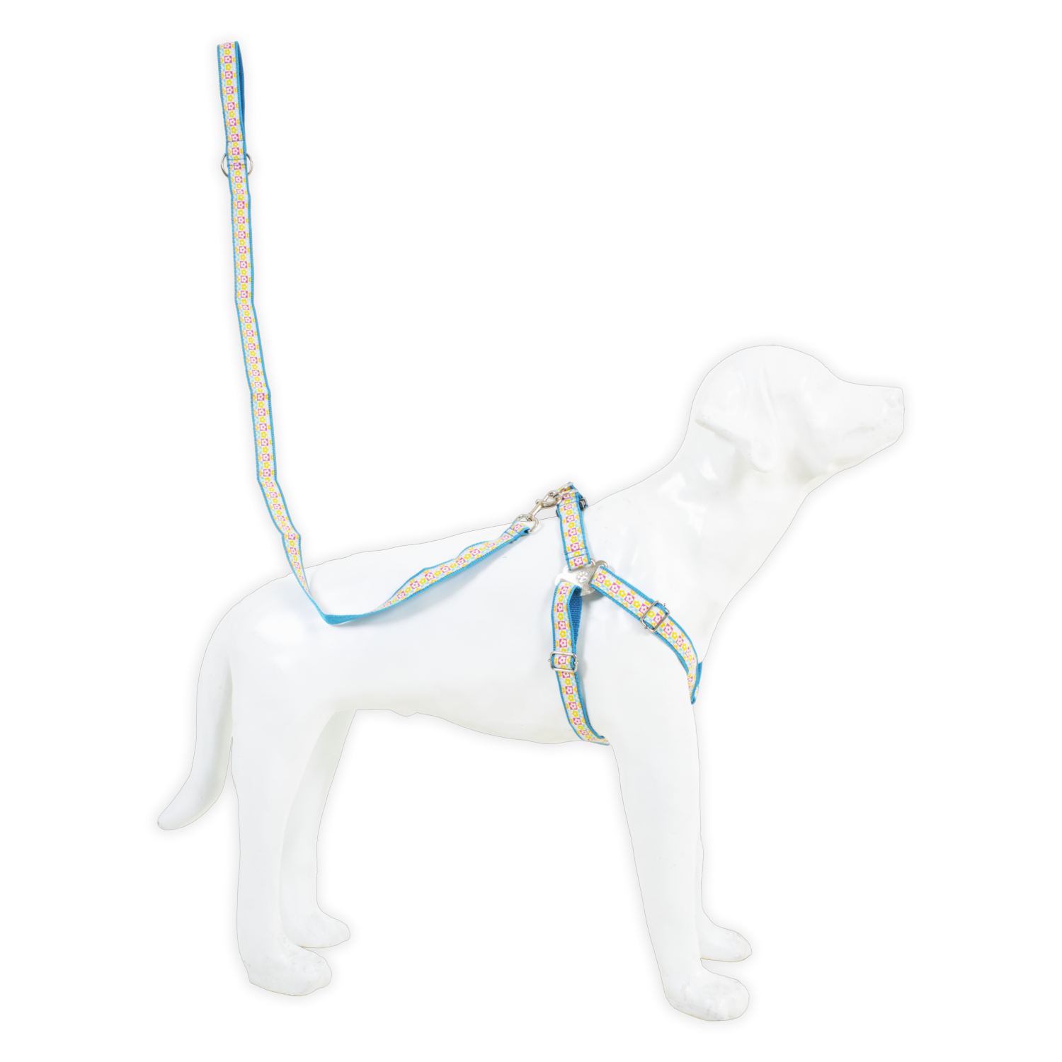 Arnés Para Mascota Y Traílla Diseño De Huellitas THE PET FACTORY Mediano