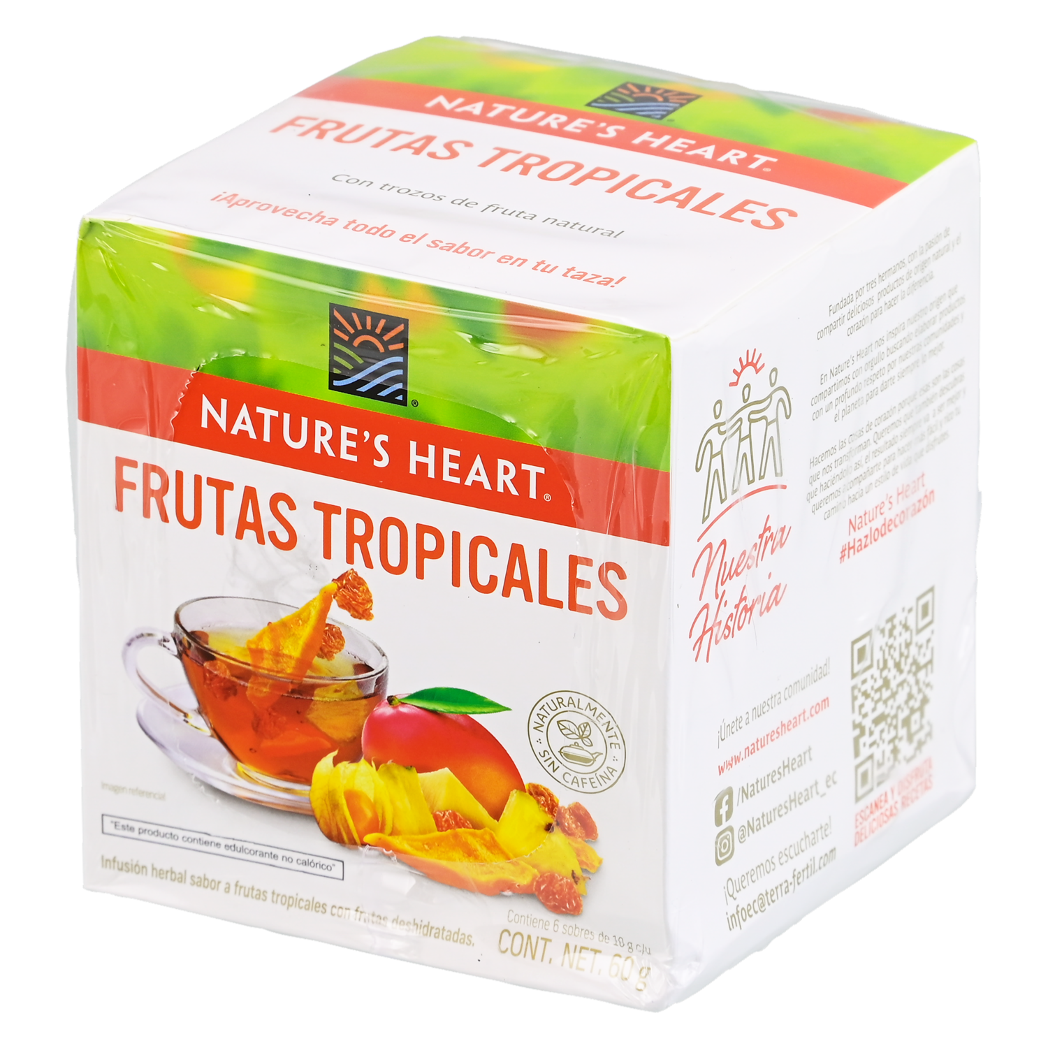 Infusión Frutas Tropicales NATURE´S HEART 6 X 10  G