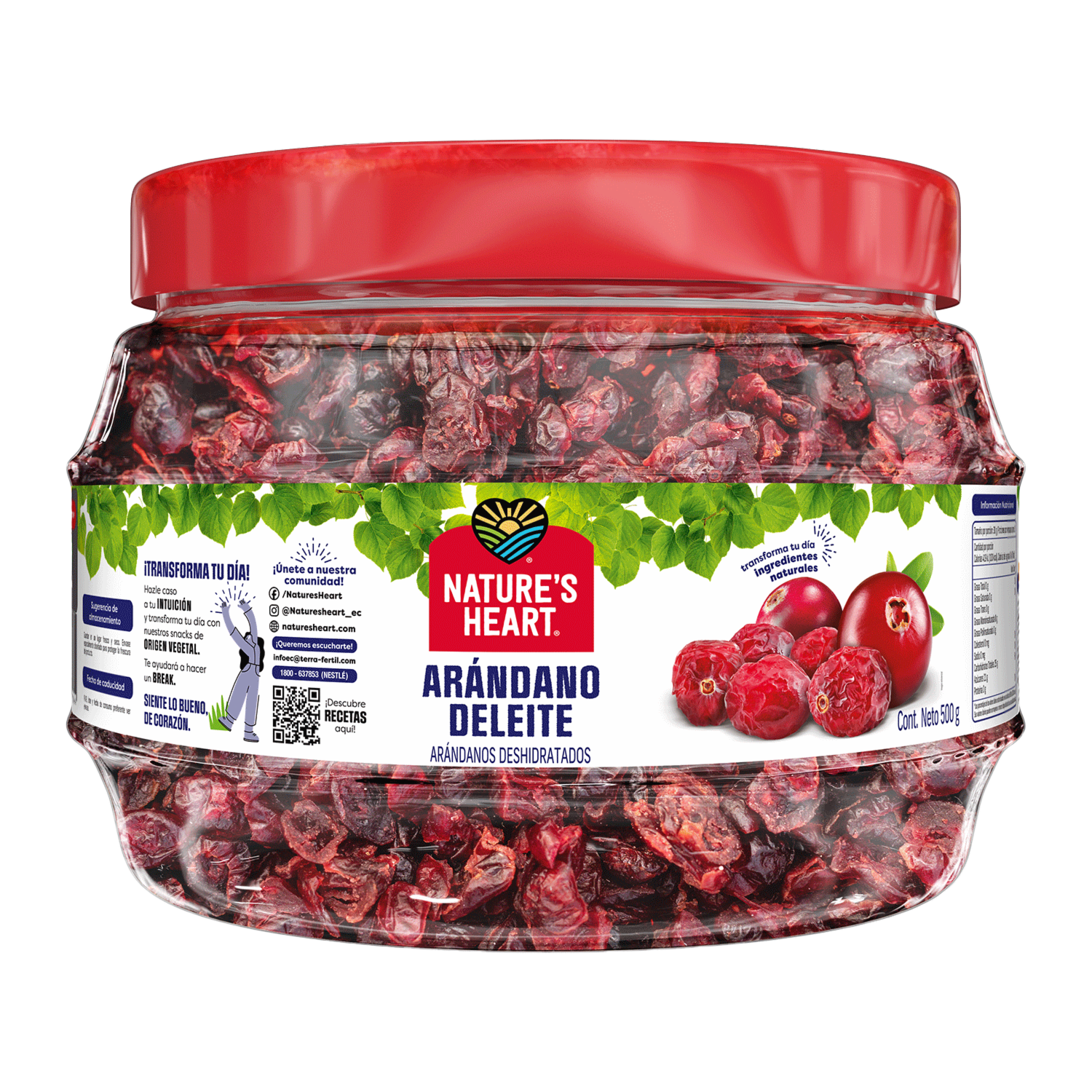 Arándanos Deleite NATURE’S HEART 500 G