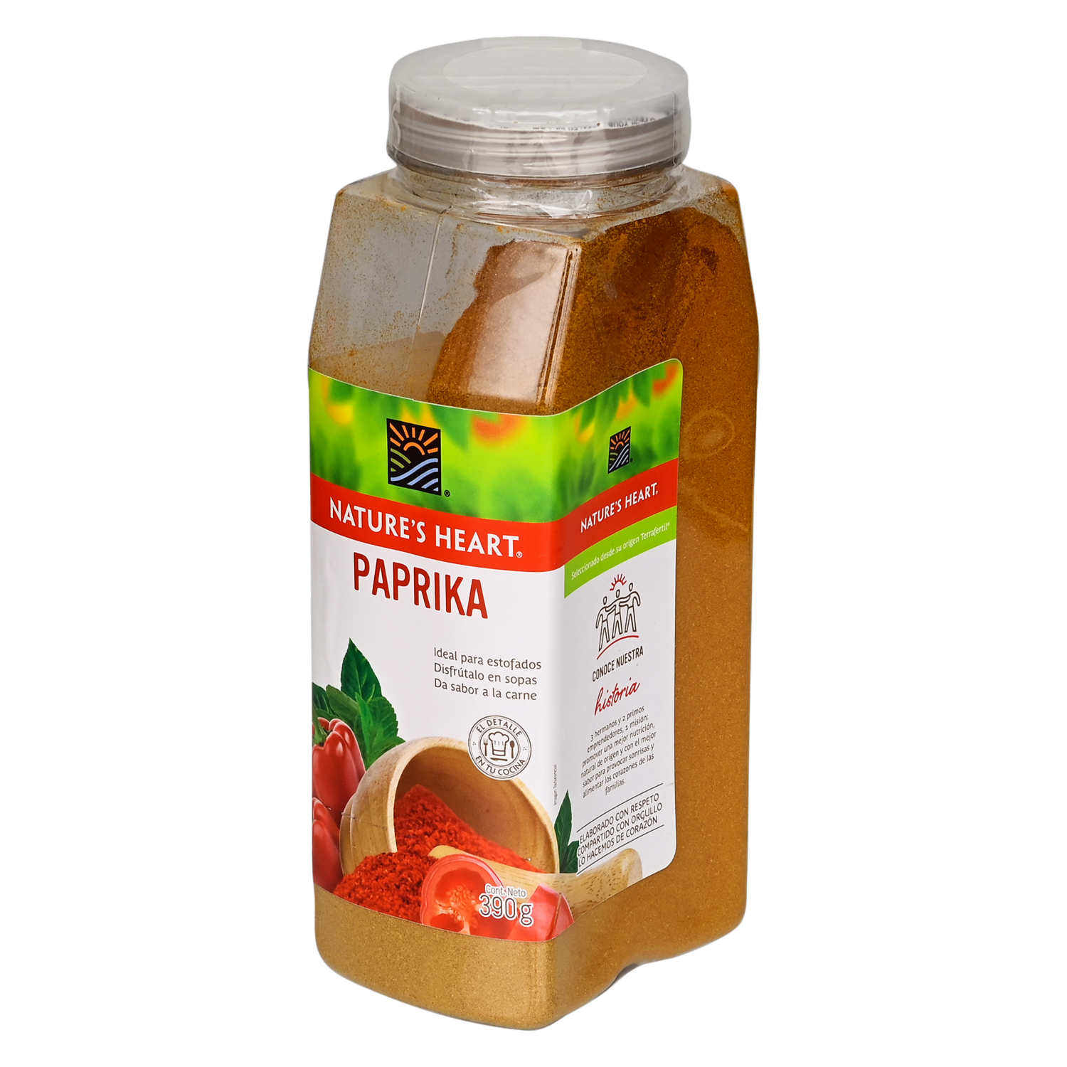 Paprika Empacada NATURE’S HEART 390 G
