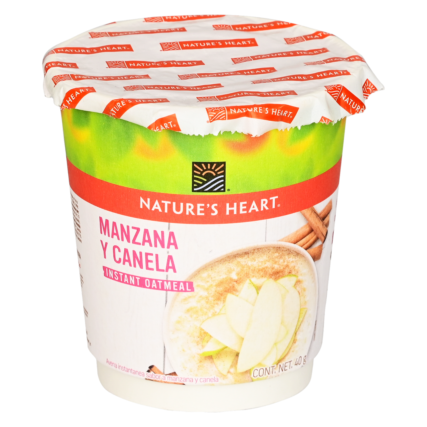 Avena Instantánea Manzana Y Canela NATURE’S HEART 40 G