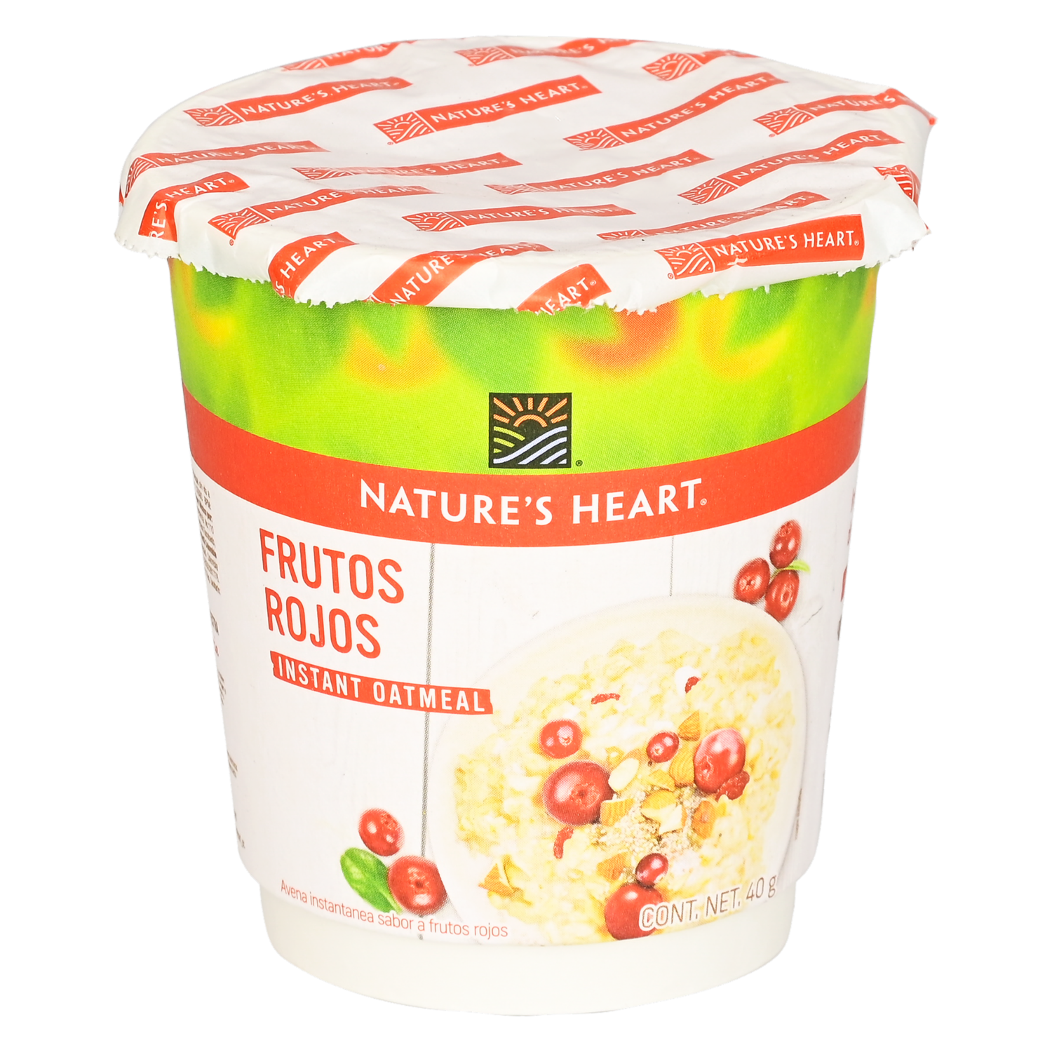 Avena Instantánea De Frutos Rojos NATURE’S HEART 40 G