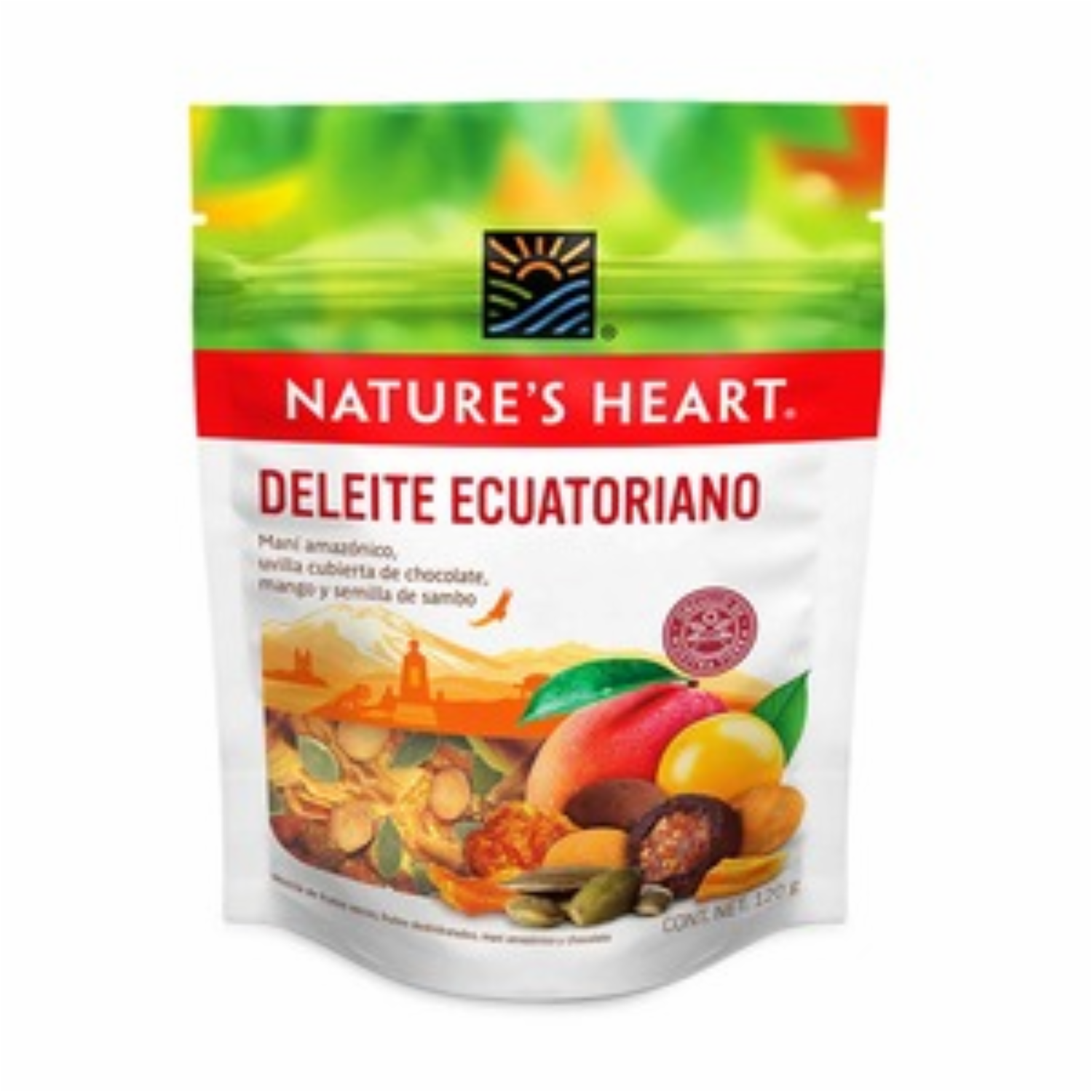 Frutos Secos Mix Deleite Ecuatoriano NATURE’S HEART 120 G