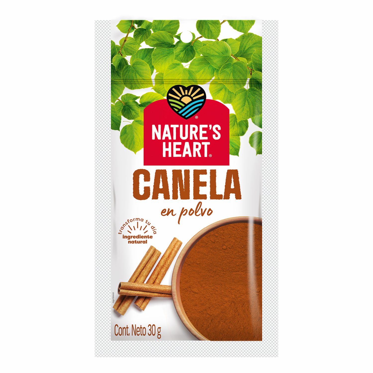 Canela Molida Funda NATURE´S HEART 30 G