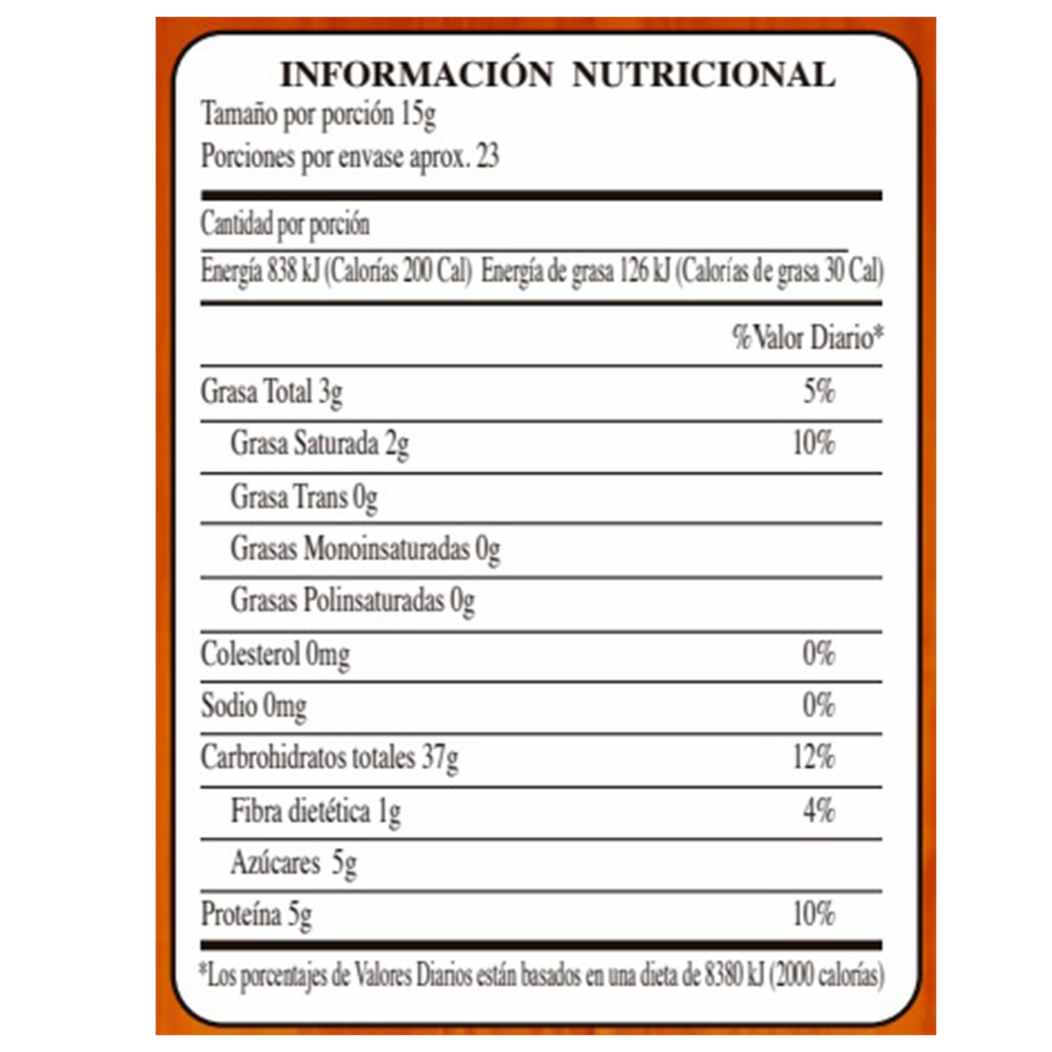 Granola Con Chía LUNA MIEL 350 G