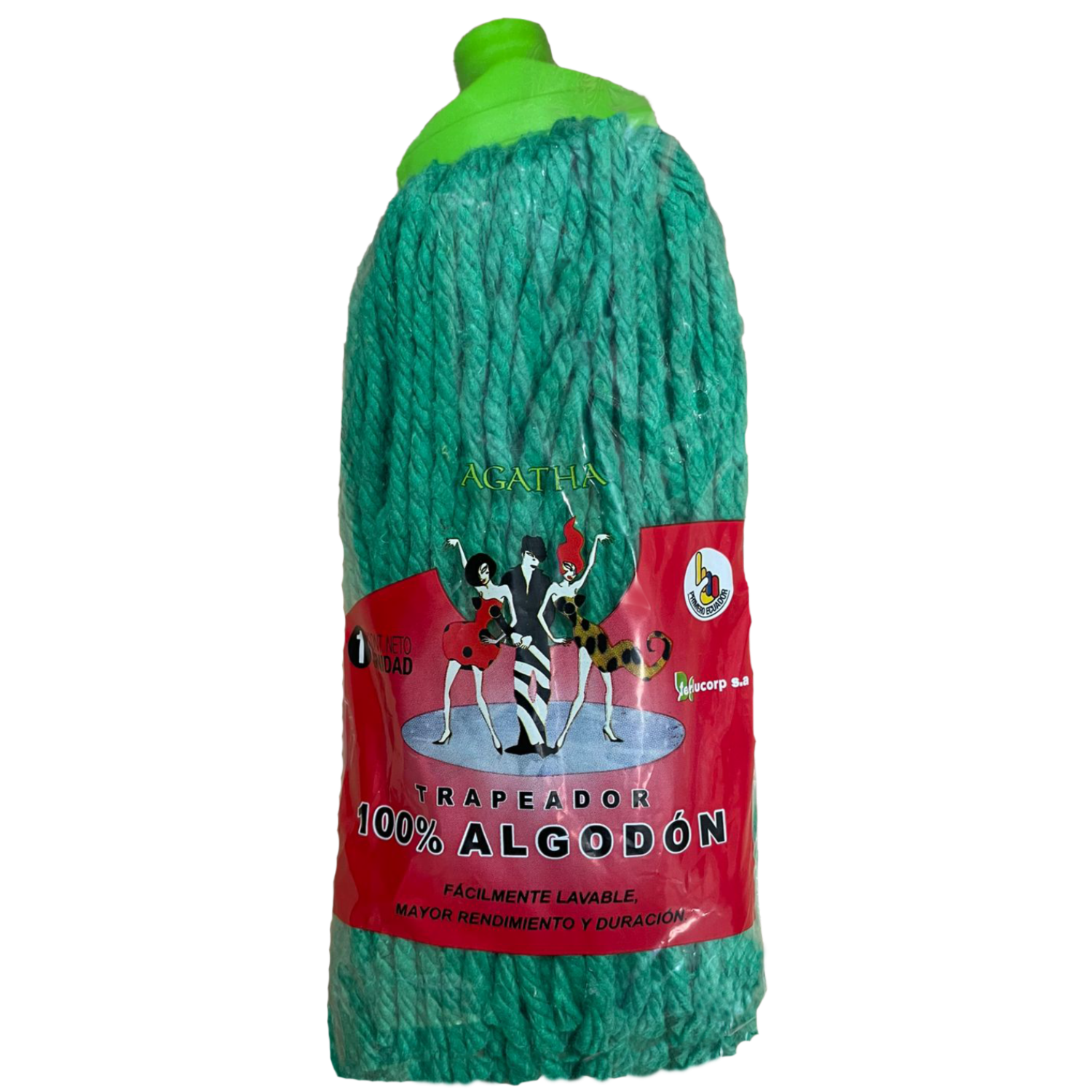 Repuesto Trapeador Fácilmente Lavable AGATHA 100% Algodón