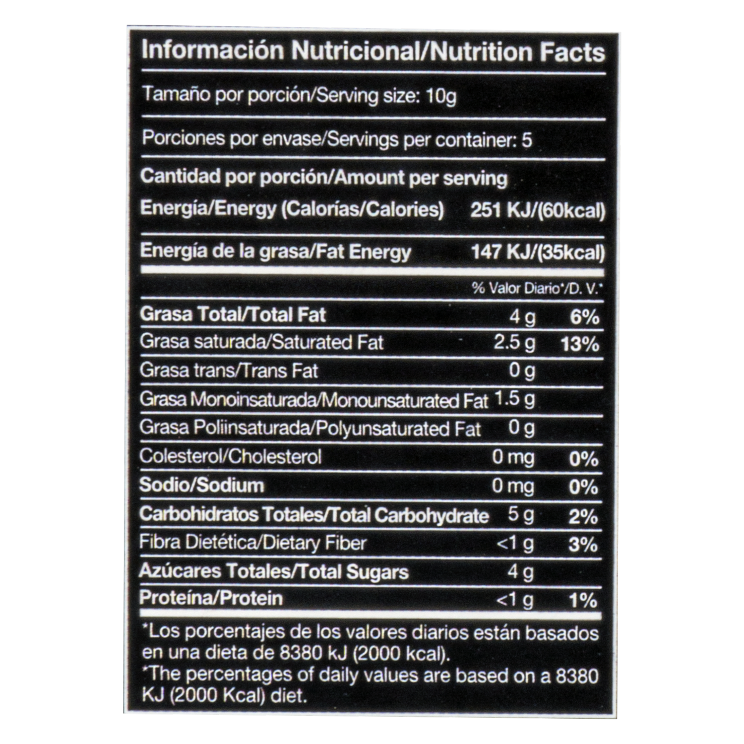 Chocolate Con Higos PACCARI 50 G