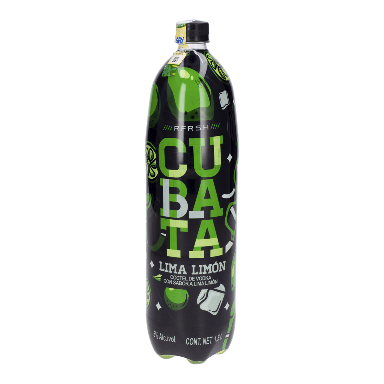 Bebida Alcohólica Sabor A Limón CUBATA 1500 Ml