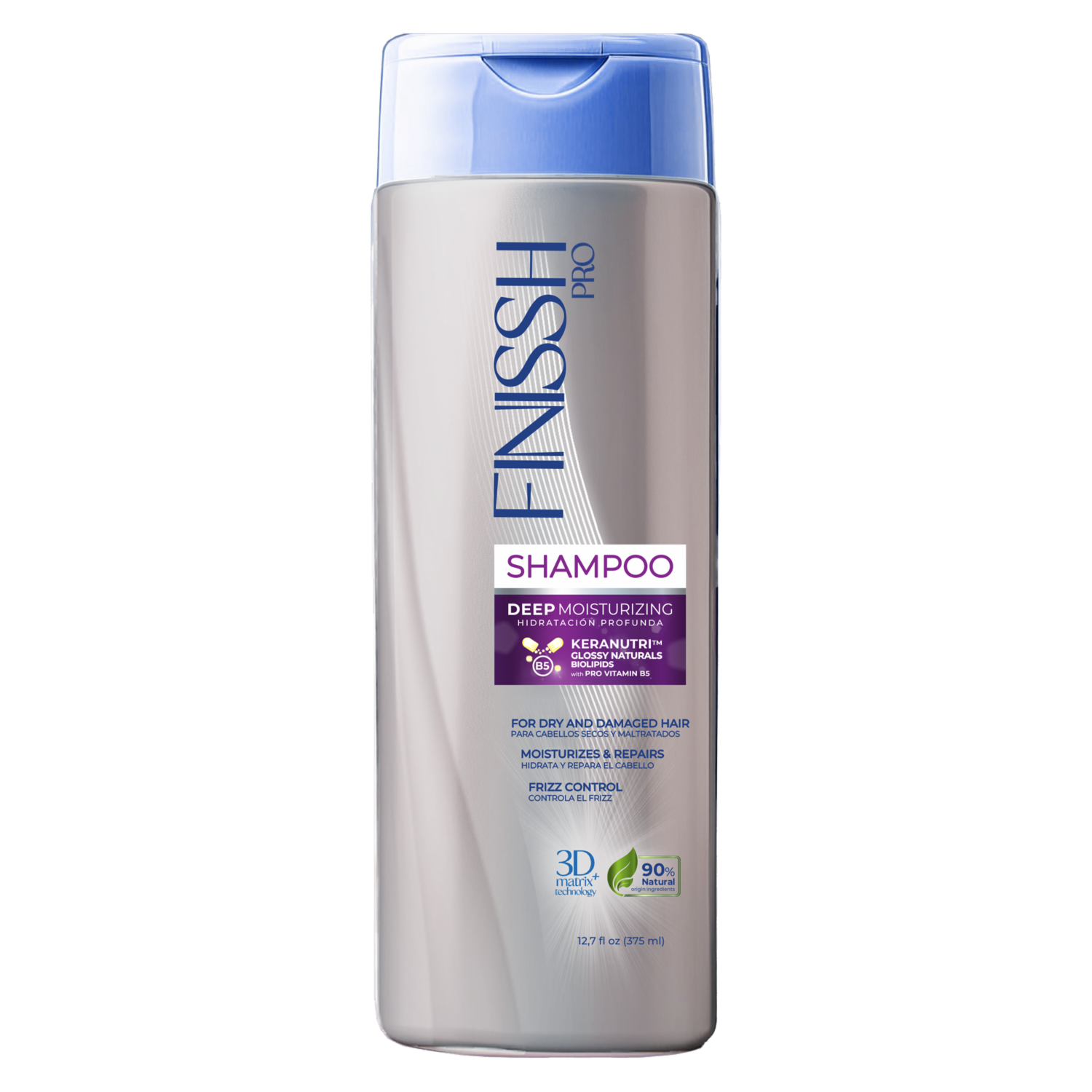 Shampoo De Cabello Deep Moisturizing FINISSH PRO 375 Ml