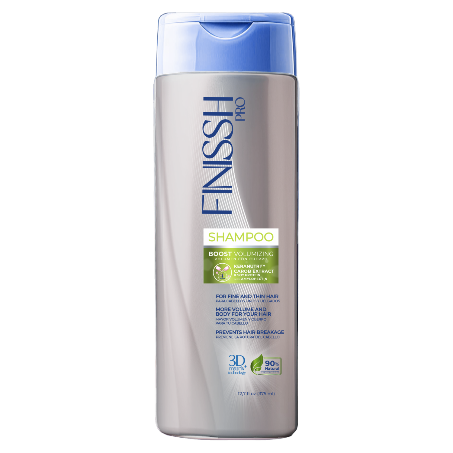Shampoo De Cabello Boost Volumen FINISSH PRO 375 Ml
