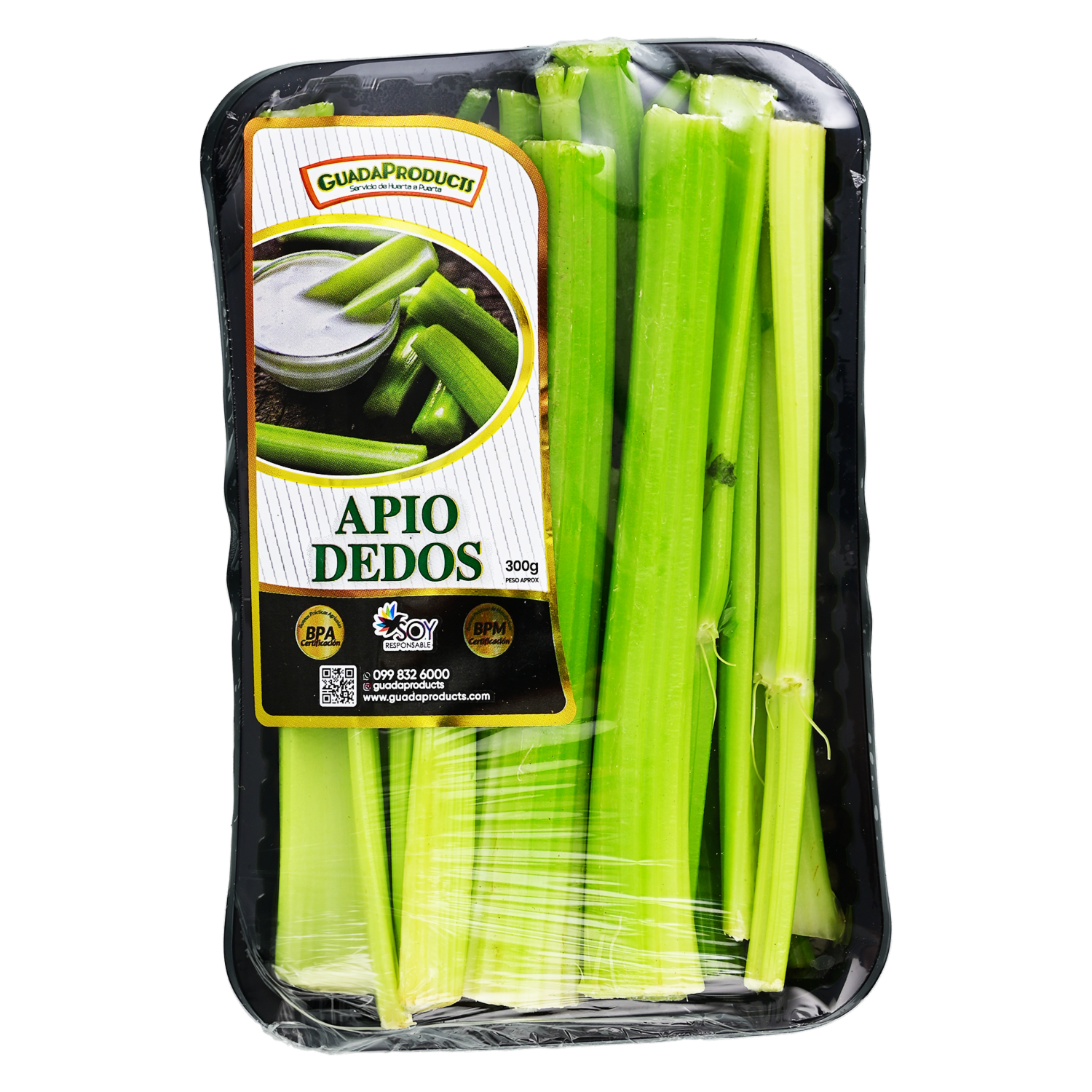 Apio En Deditos GUADAPRODUCTS 300 G