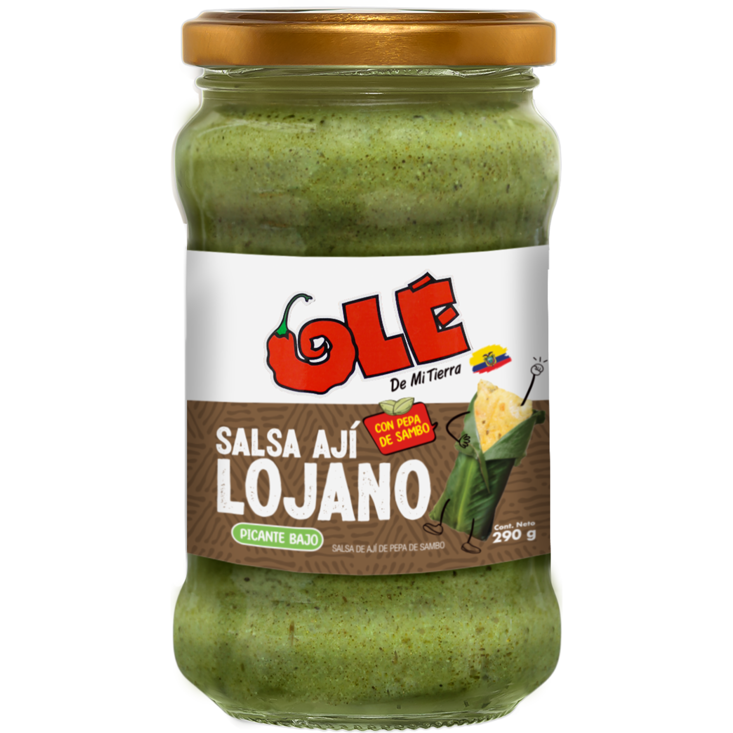 Ají Lojano Con Pepa de Sambo OLÉ 290G