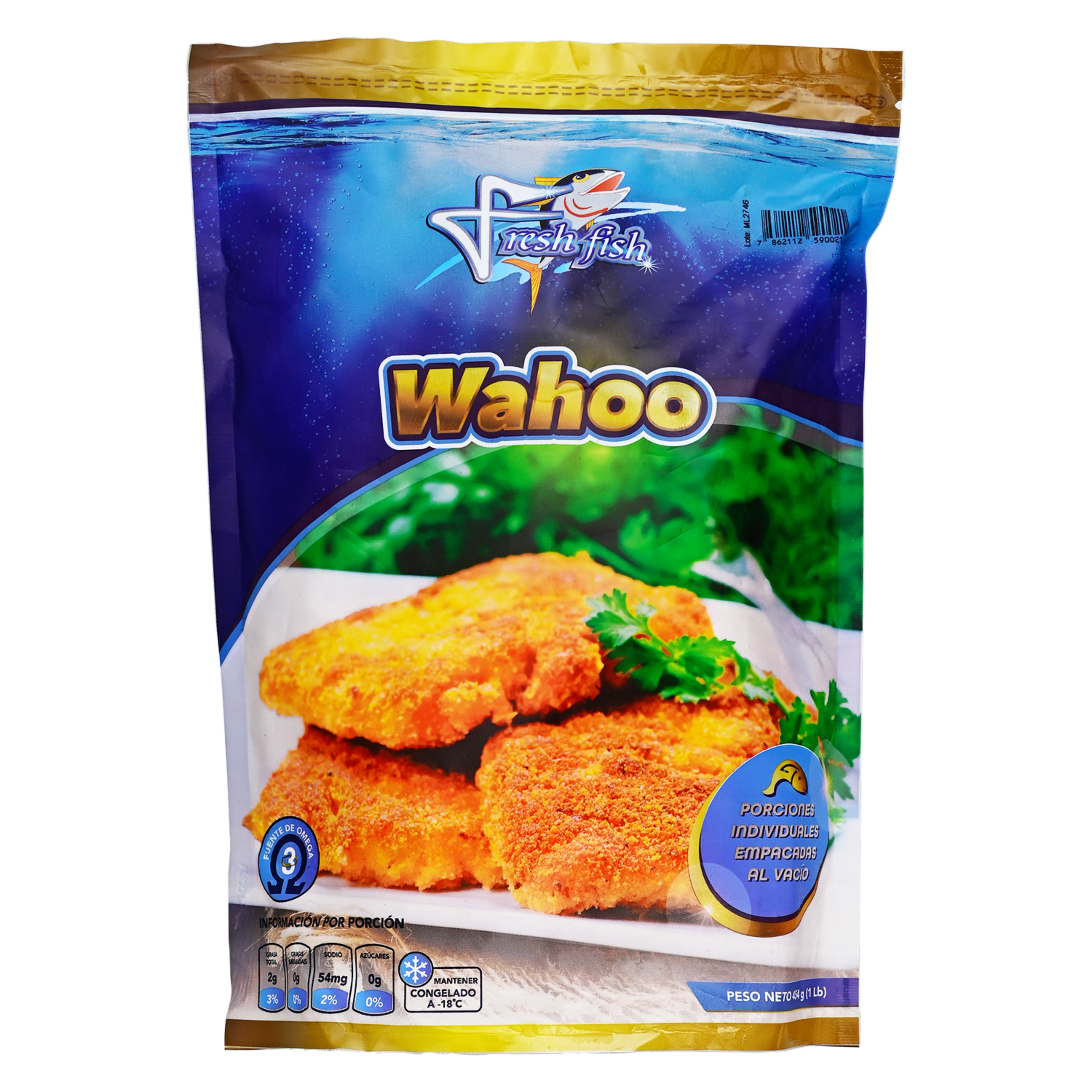 Wahoo Pescado FRESH FISH 454g