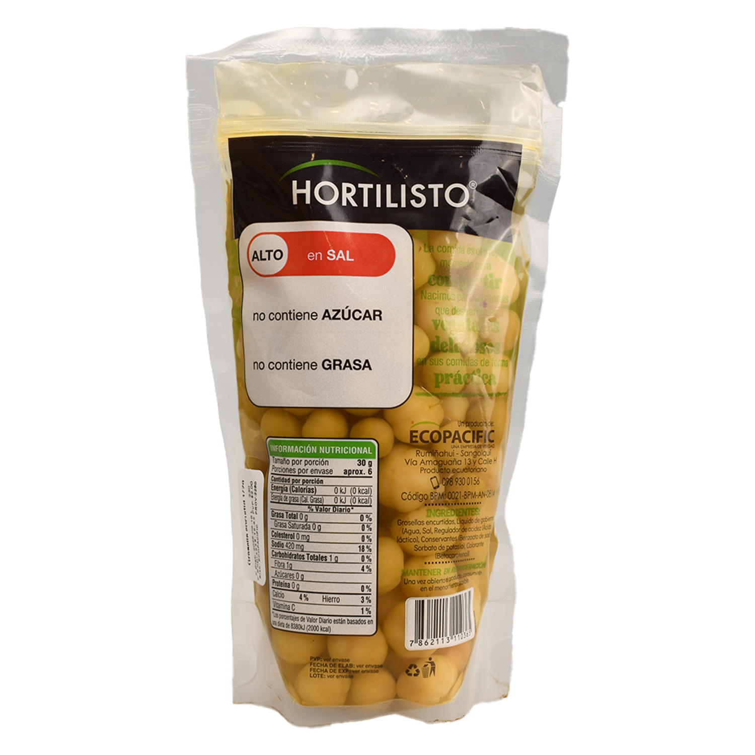Grosella Encurtida HORTILISTO 172g