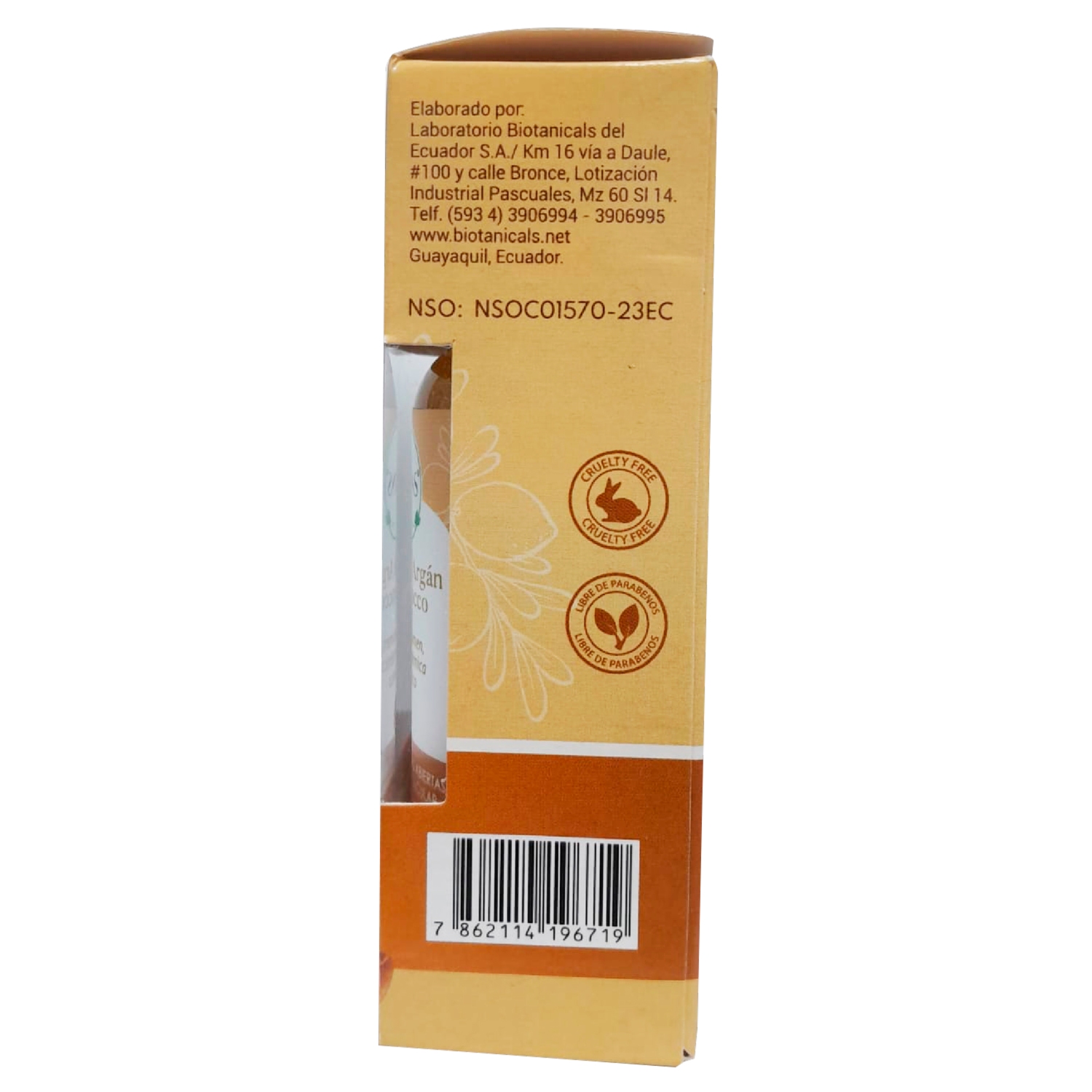 Tratamiento Capilar Con Aceite De Morocco CLANS 60 Ml
