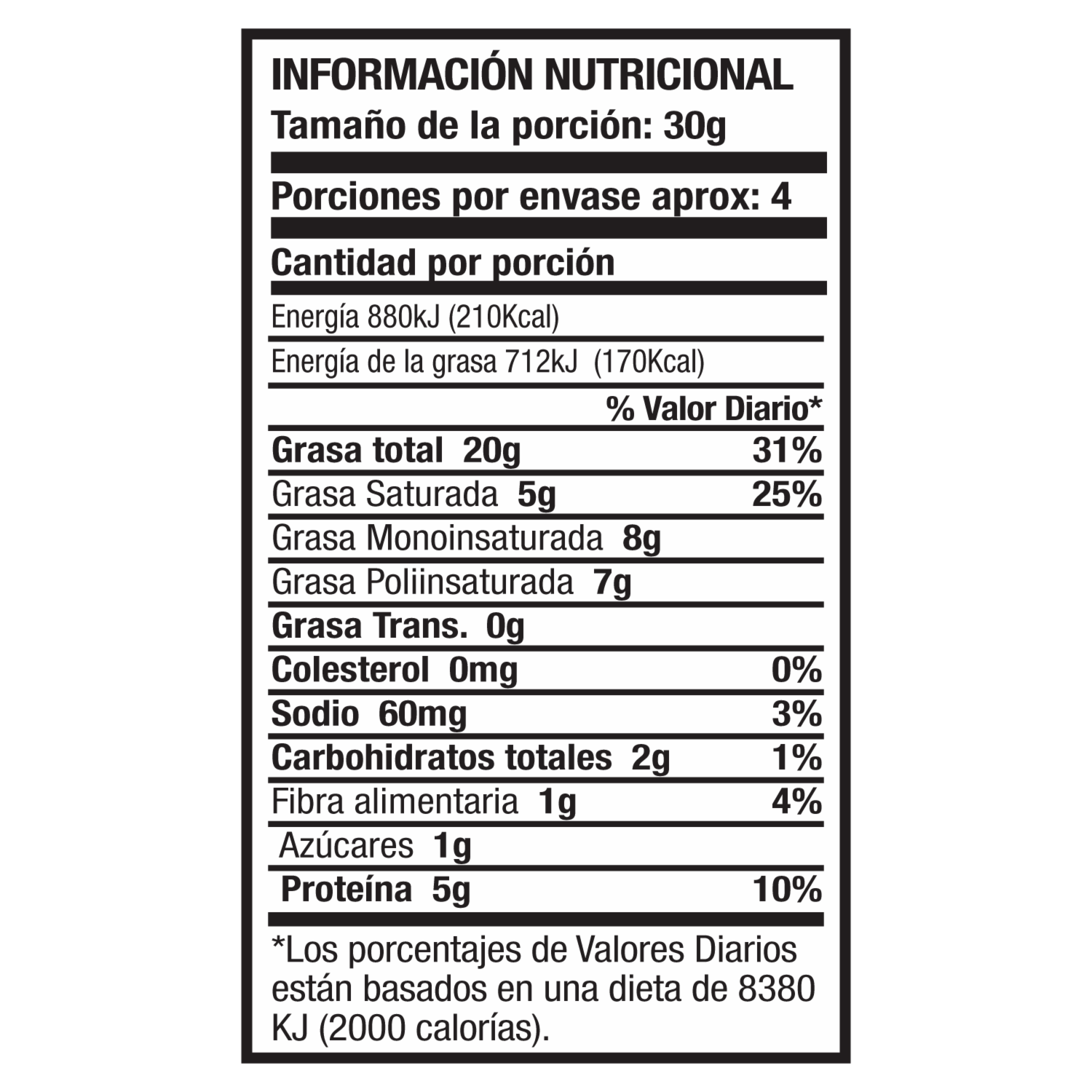 Nueces Nogal Peladas 100% Natural CORFRUIT 125 G