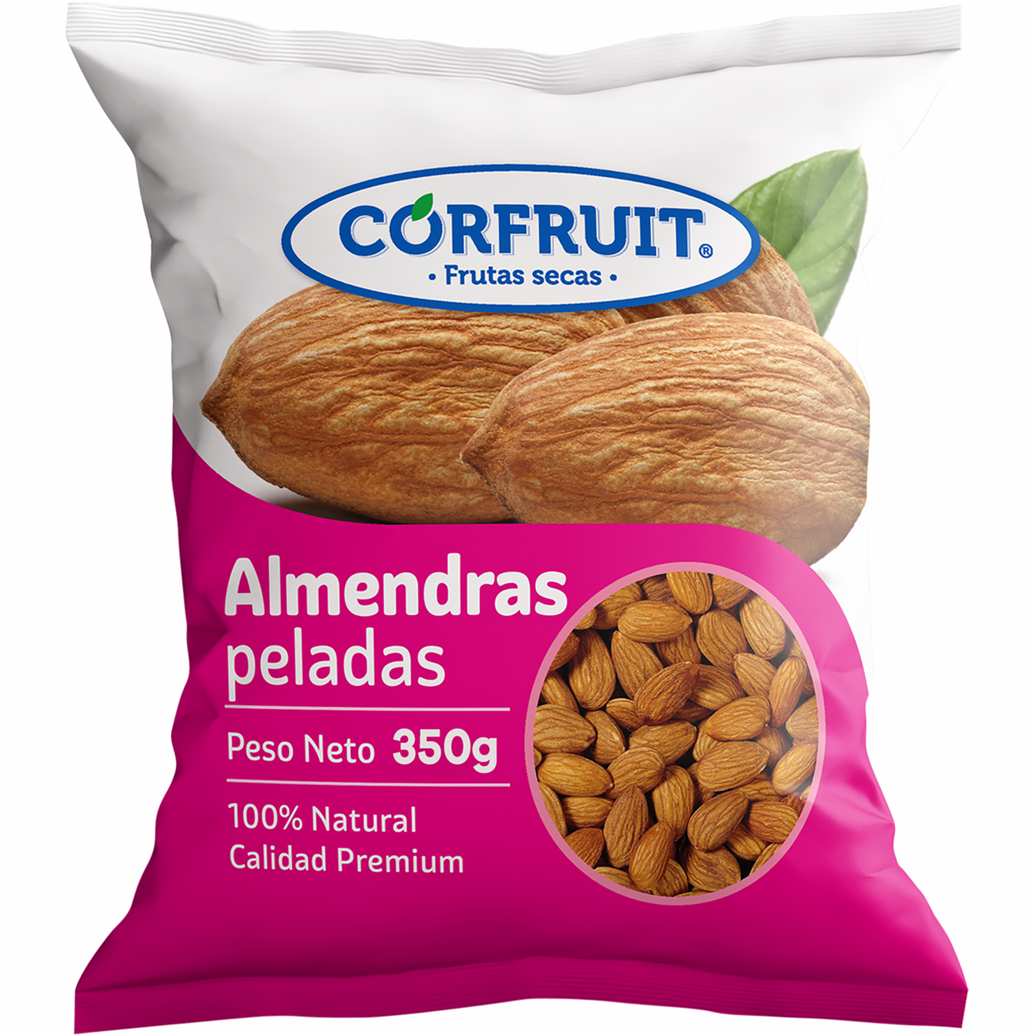 Almendras Peladas 100% Natural CORFRUIT 350 G