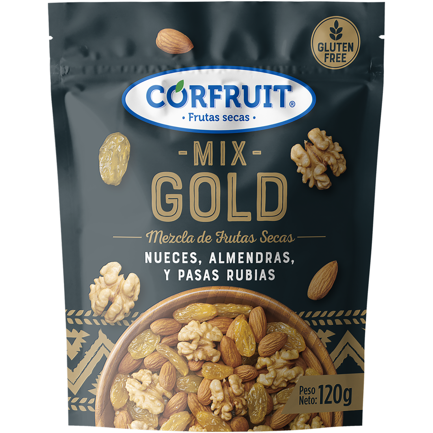 Frutos Secos Mix Gold CORFRUIT 120 G